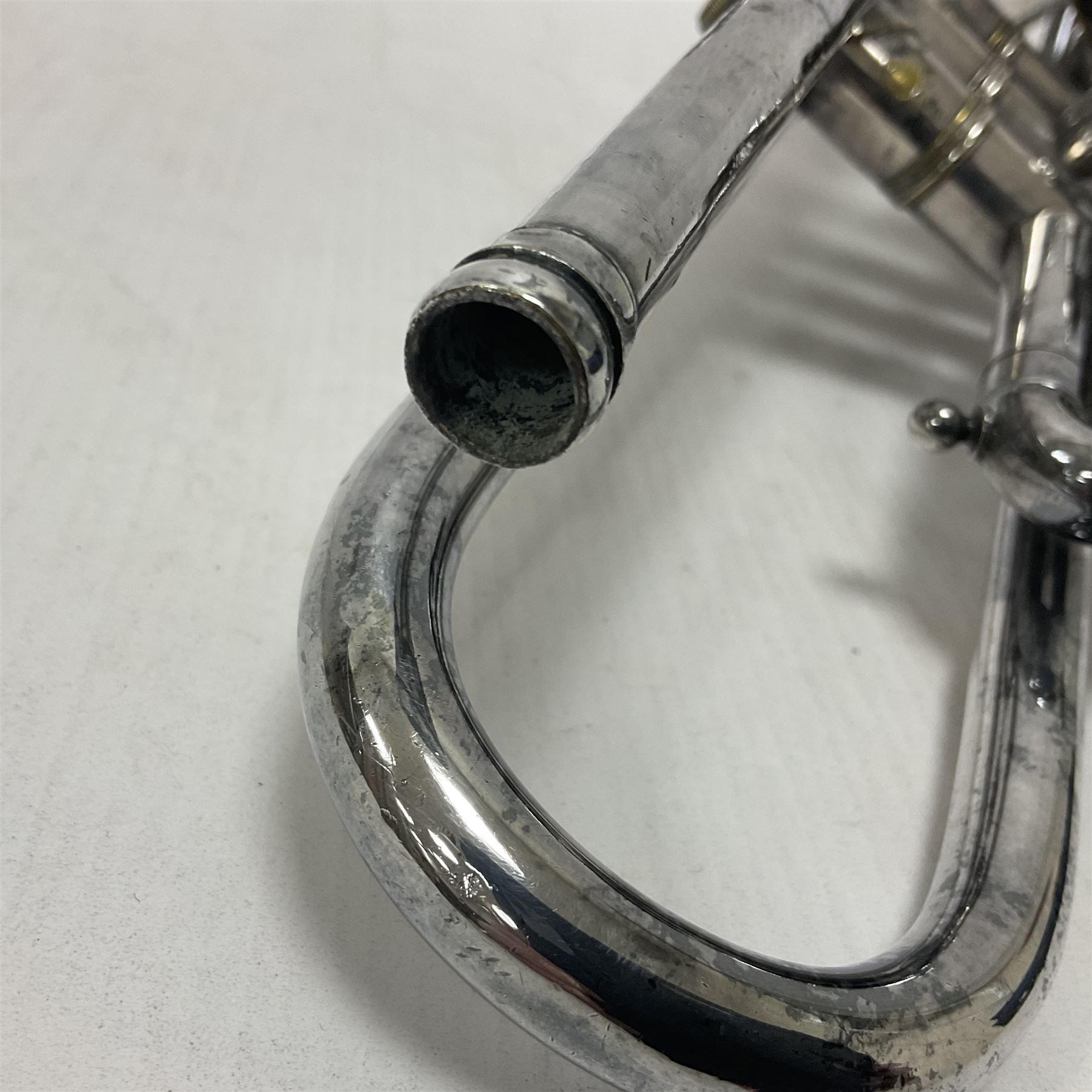 Victorian Class A silver plated trumpet retailed by Kitchen & Co - Image 5 of 23