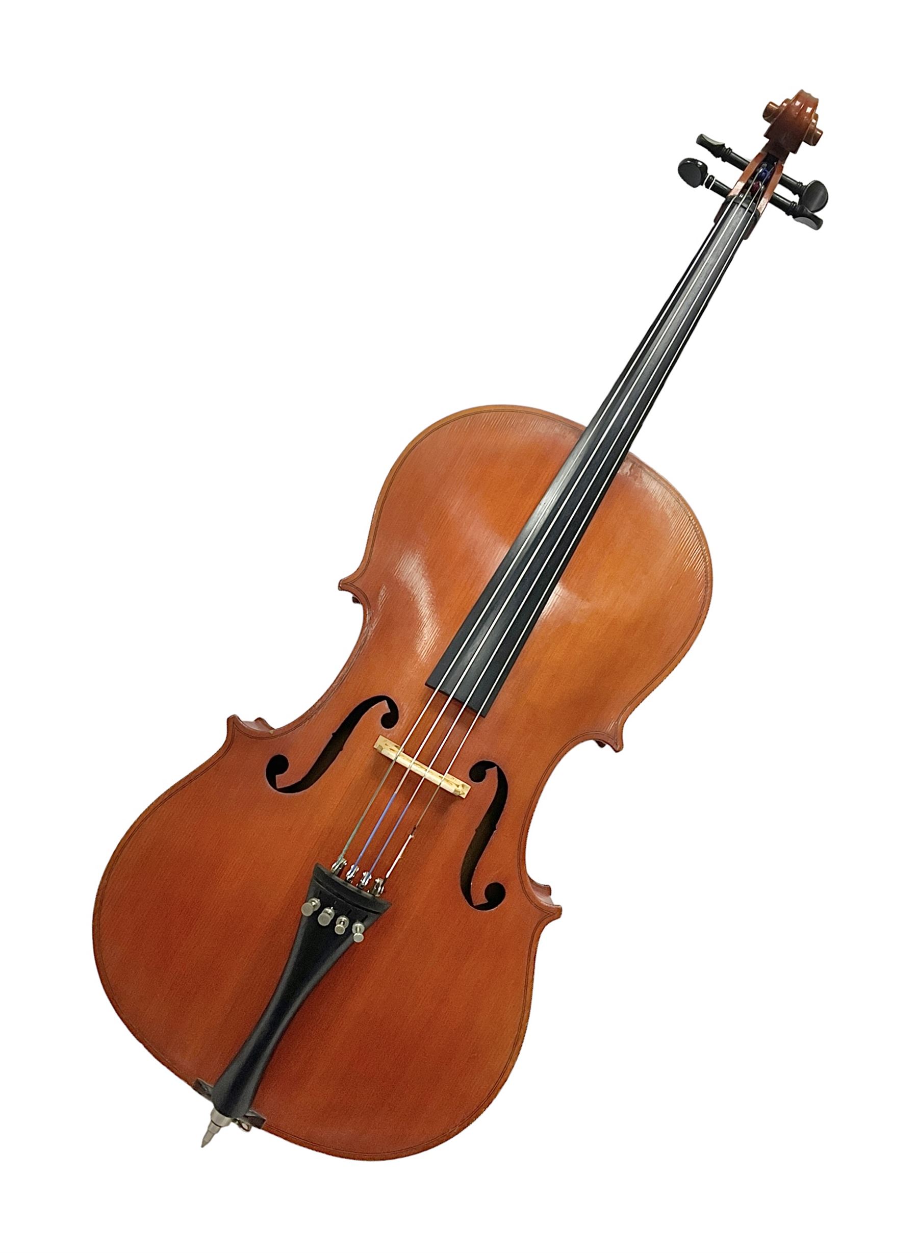 3/4 size cello with soft case