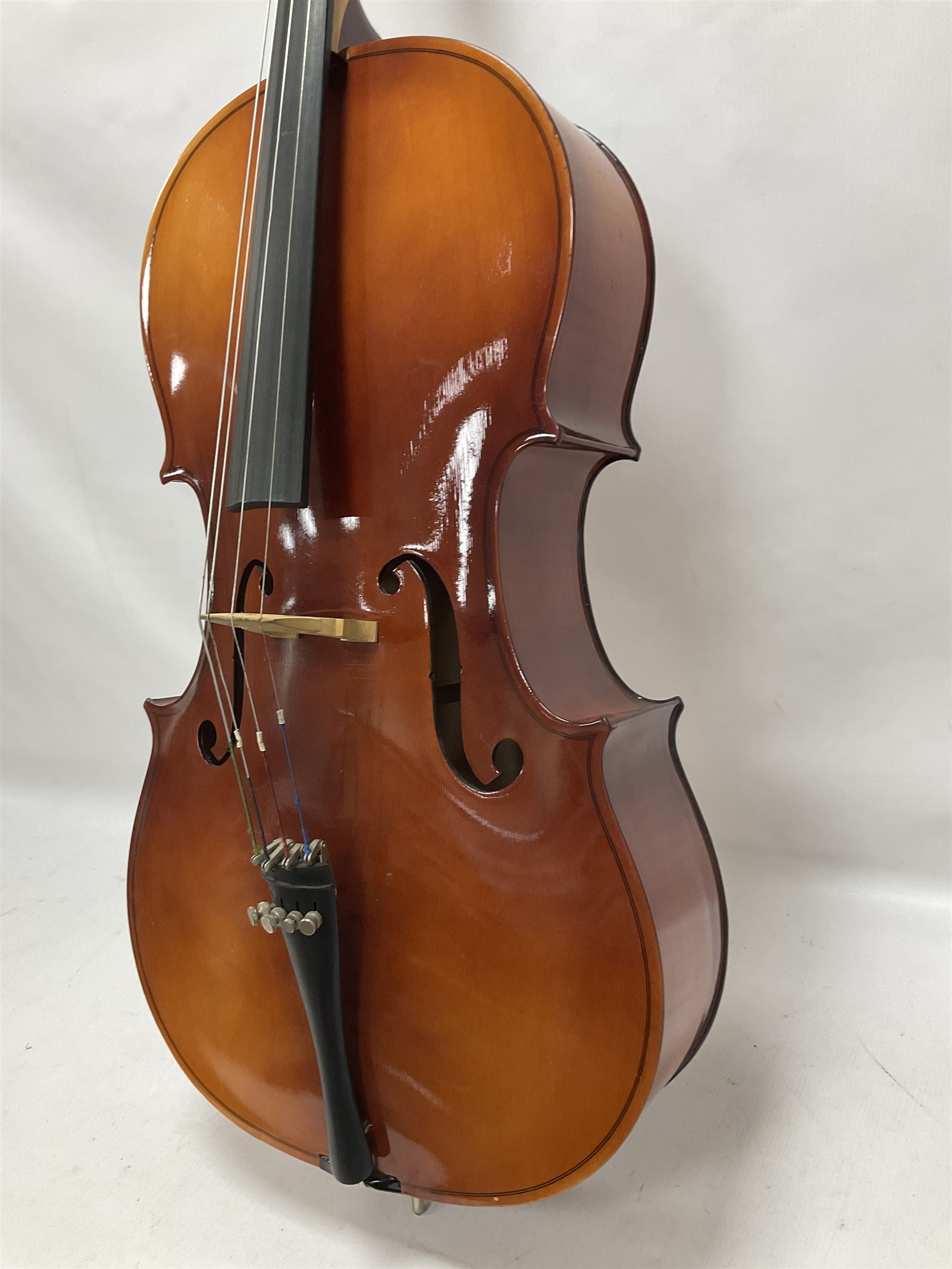 3/4 size student cello manufactured in Czechoslovakia - Image 7 of 19