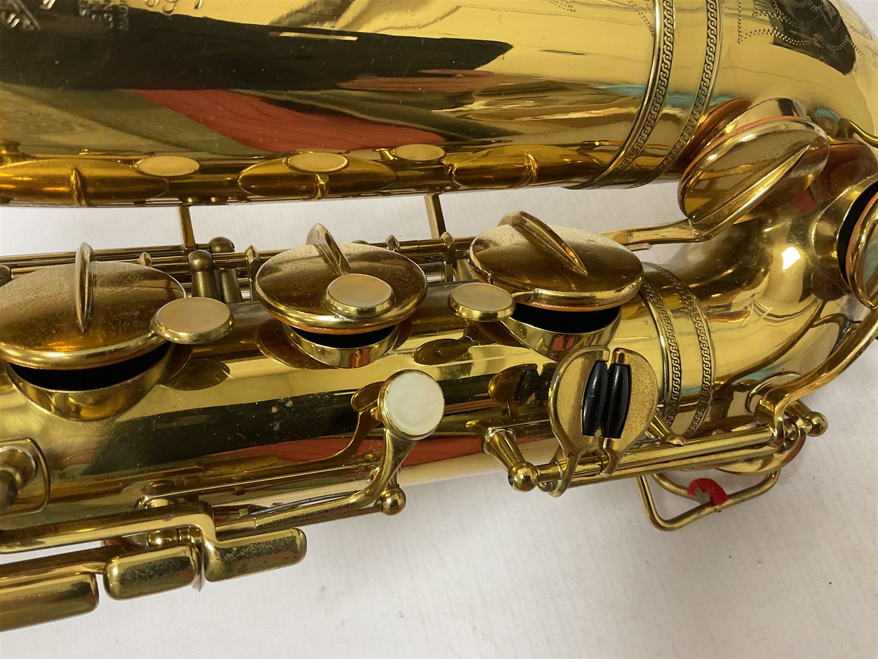 French Henri Selmer 1935 Radio Improved Tenor B flat Saxophone No 20344 - Image 12 of 28