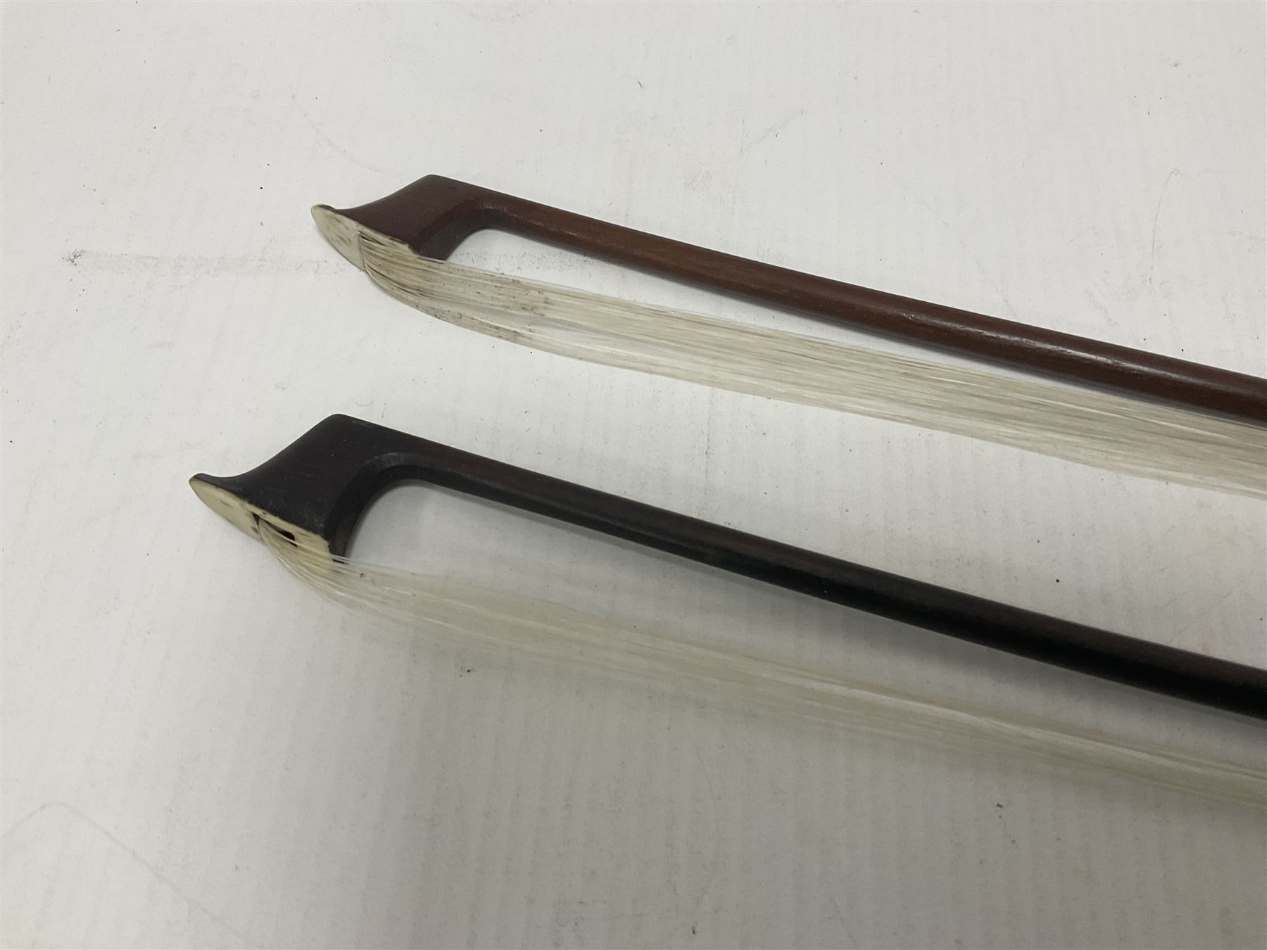 Two wooden violin bows - Image 9 of 12