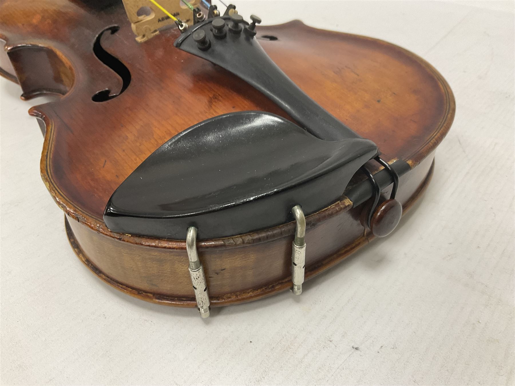 Full size violin and bow - Image 11 of 22