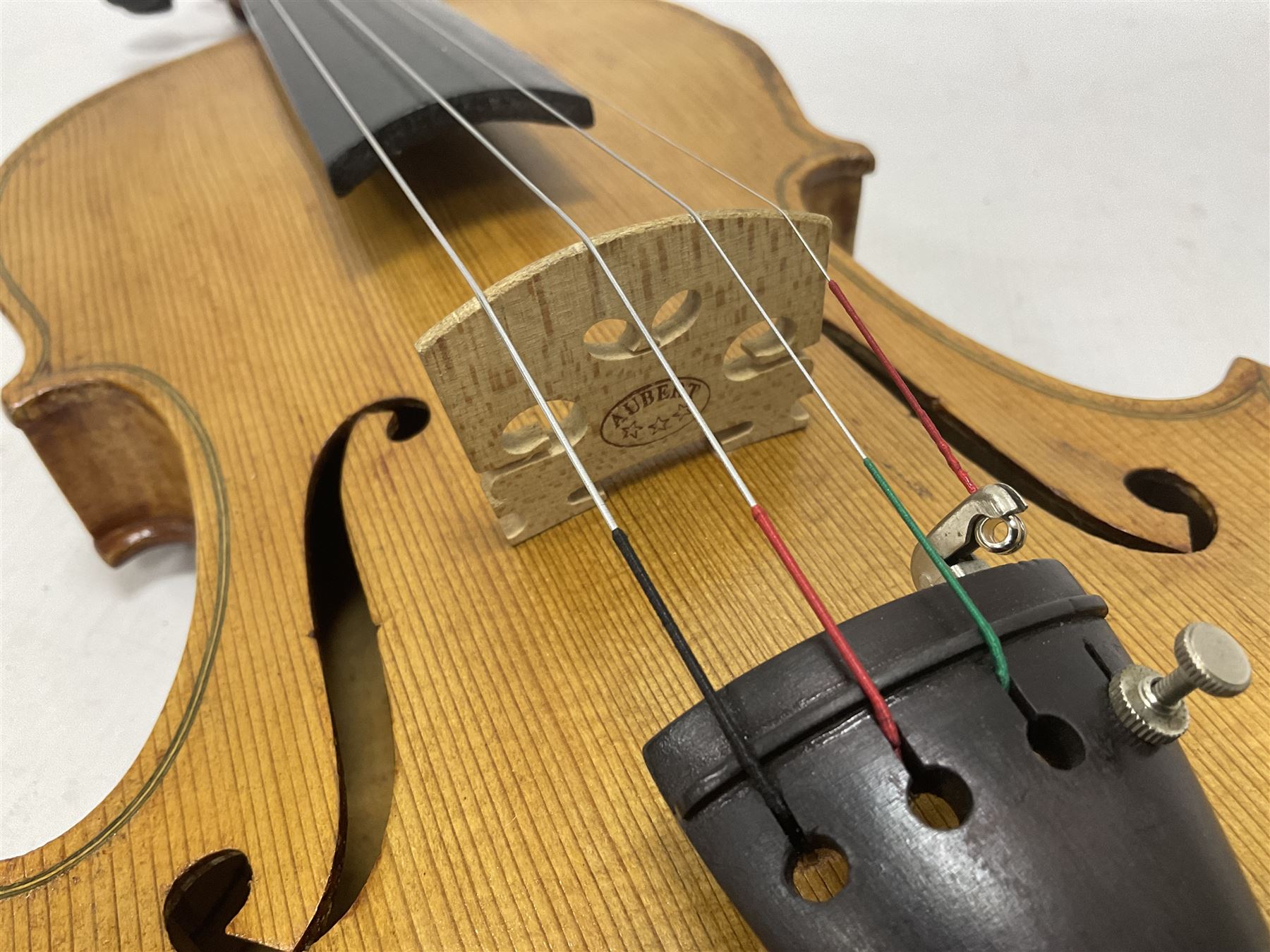 Copy of a full size Stradivarius violin - Image 4 of 15