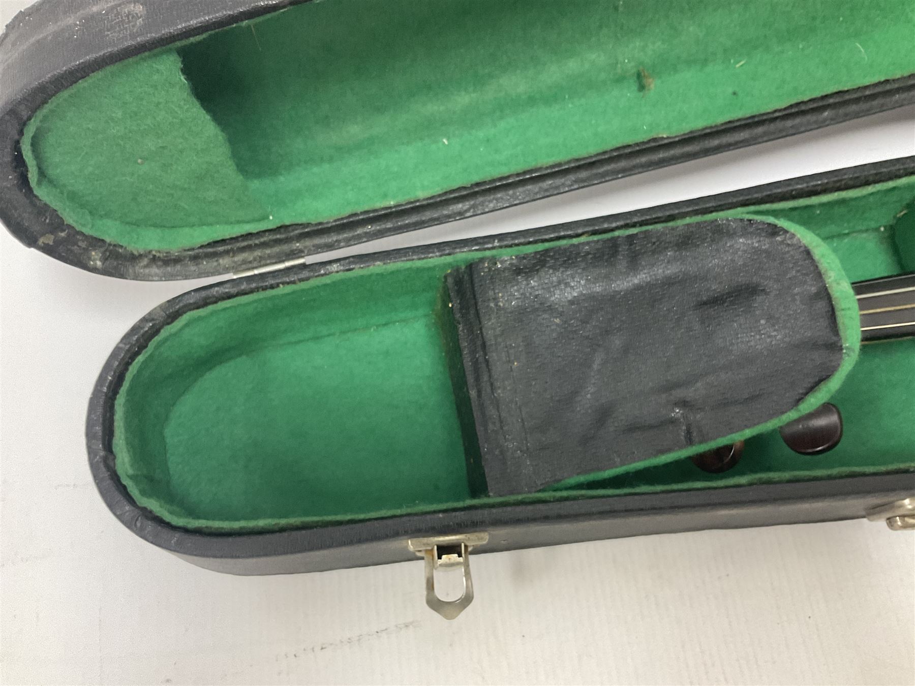 19th century full sized violin in a later hard case - Image 4 of 18