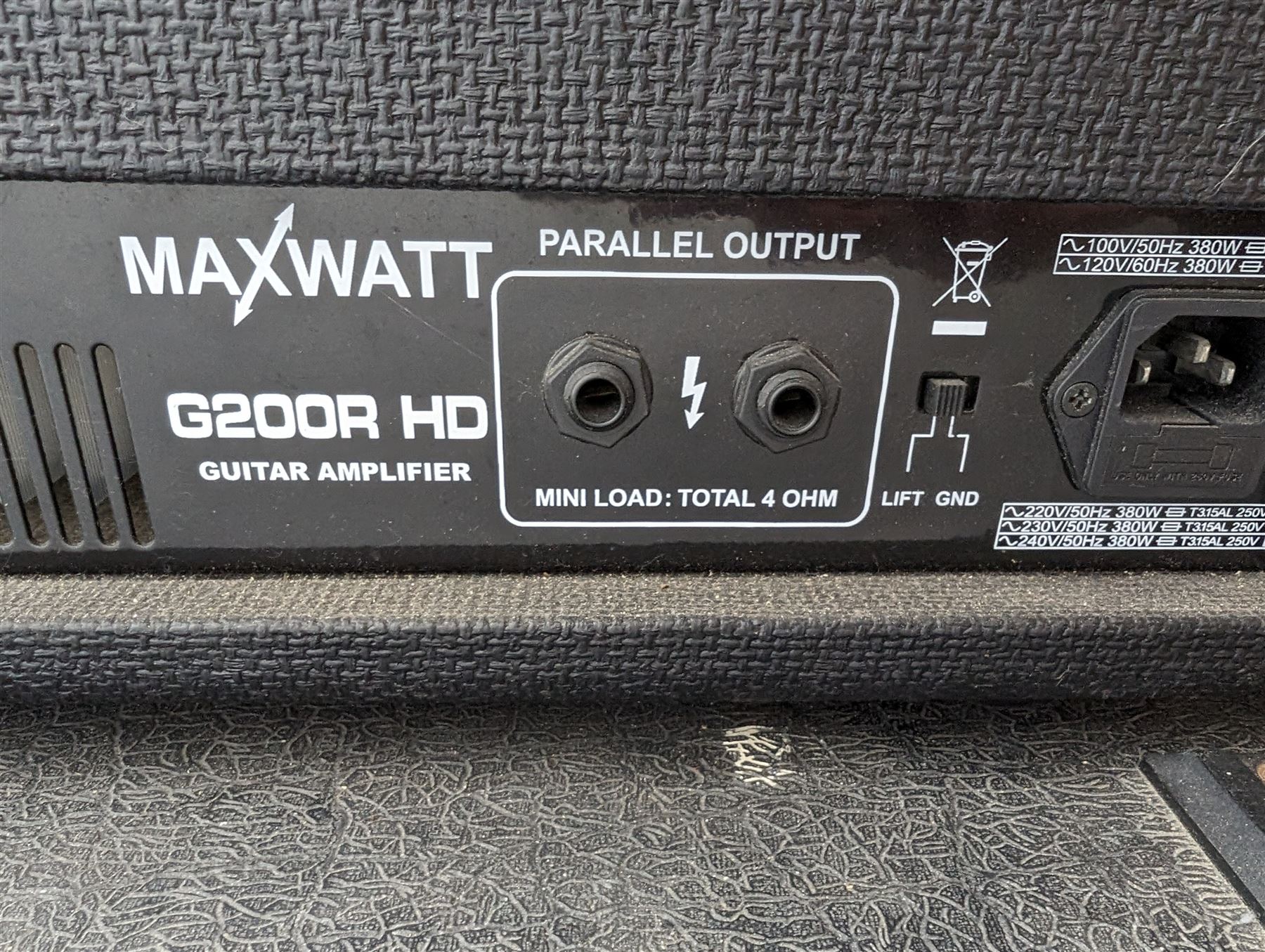 Hiwatt Maxwatt G200R HD guitar transistor amplifier - Image 14 of 14