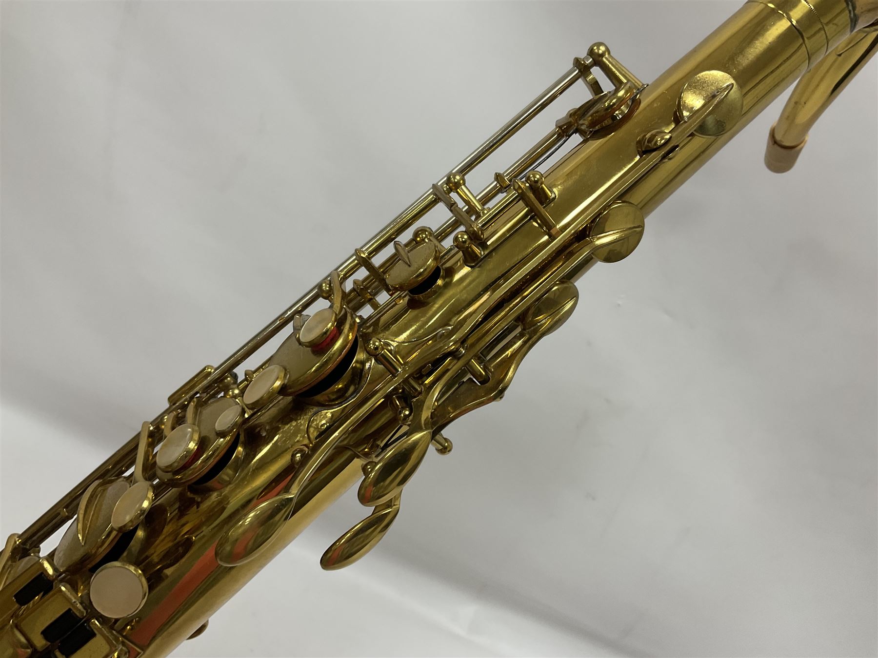French Henri Selmer 1935 Radio Improved Tenor B flat Saxophone No 20344 - Image 19 of 28