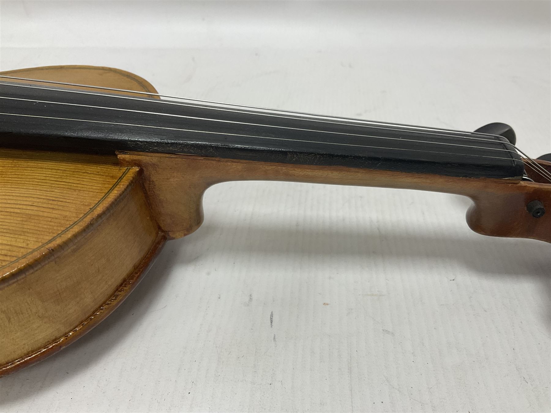 Copy of a full size Stradivarius violin - Image 11 of 15