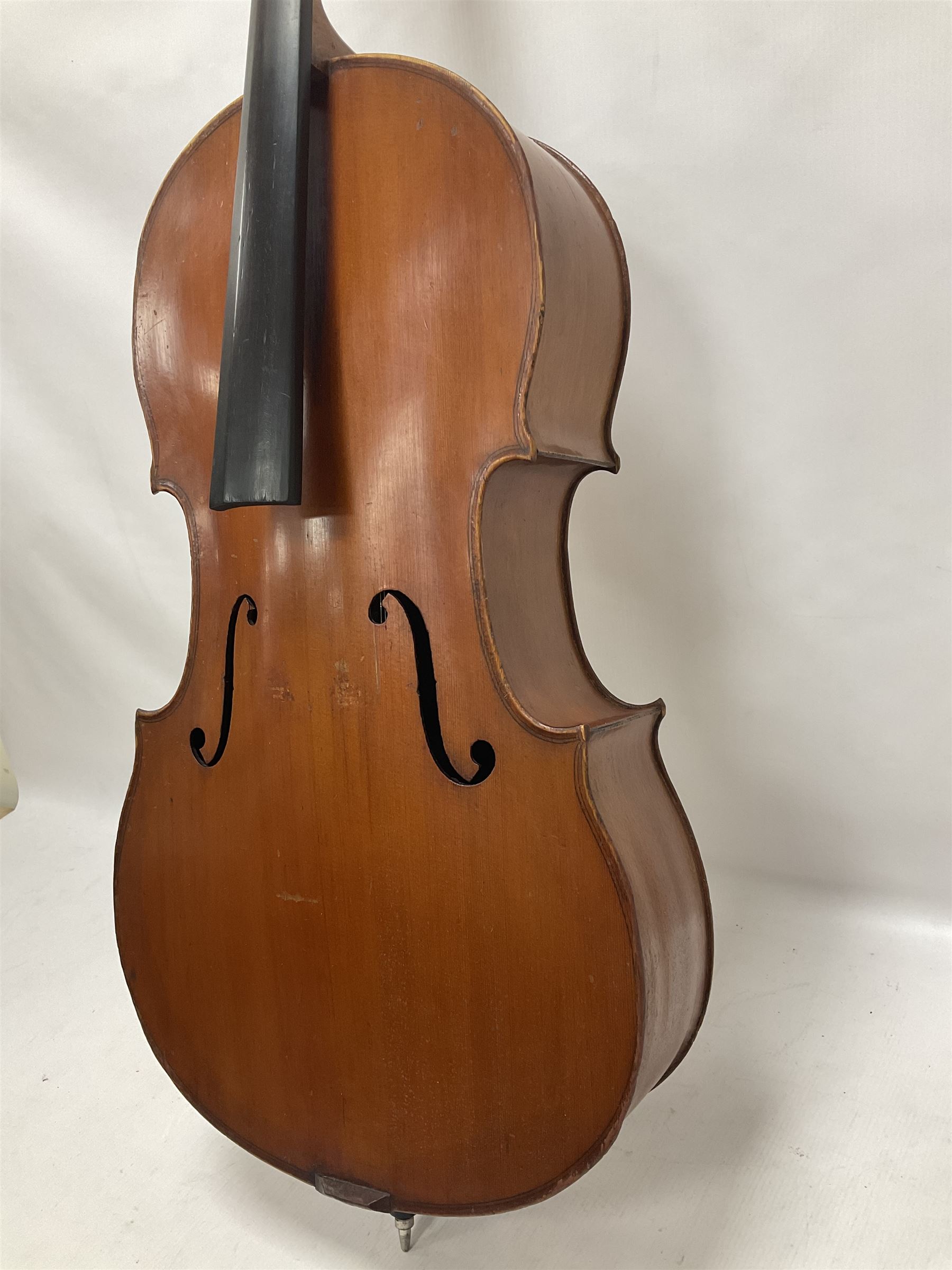1/2 size French Mediofino cello c1890 - Image 5 of 15