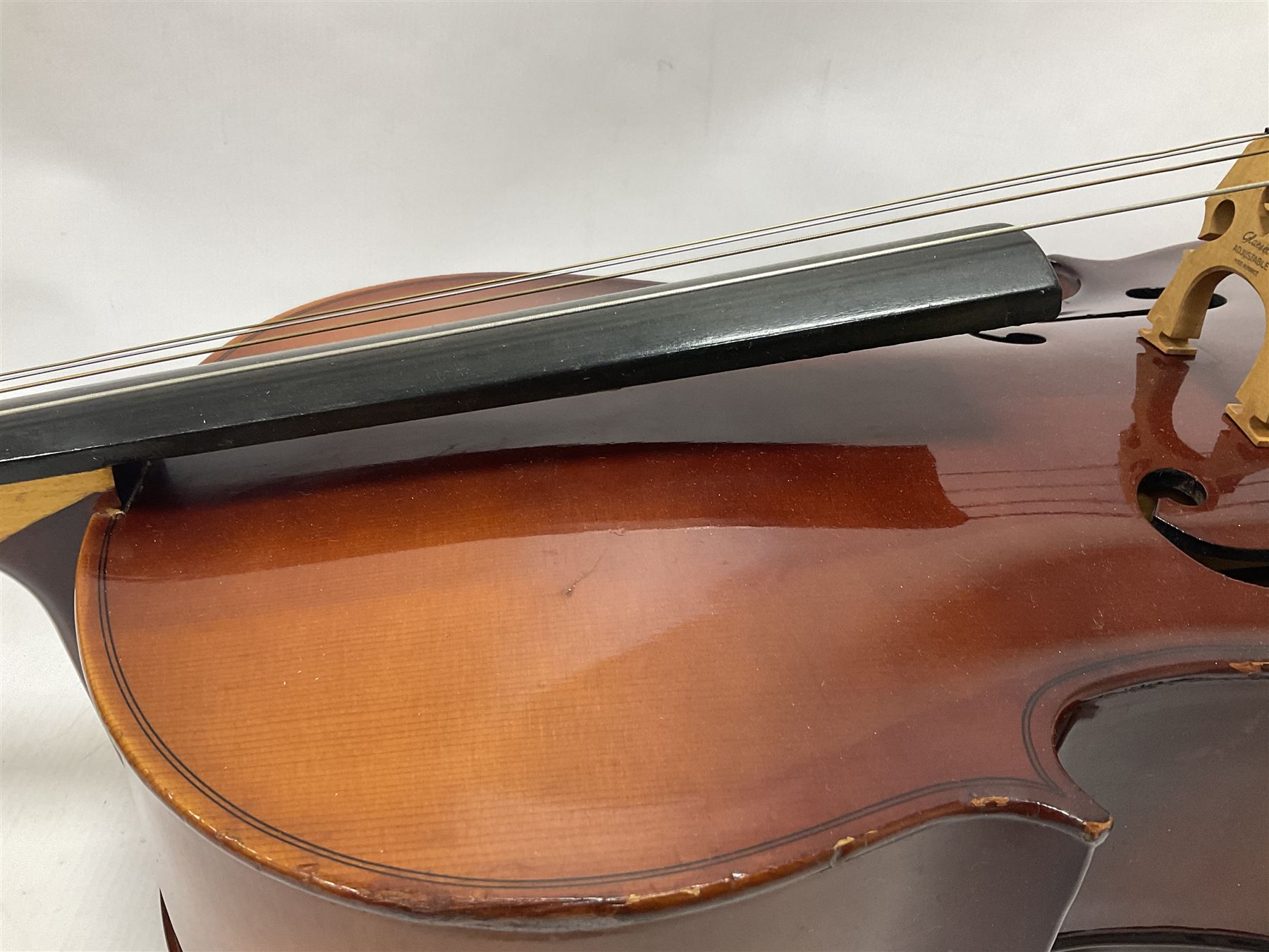 1974 German half size cello - Image 8 of 16