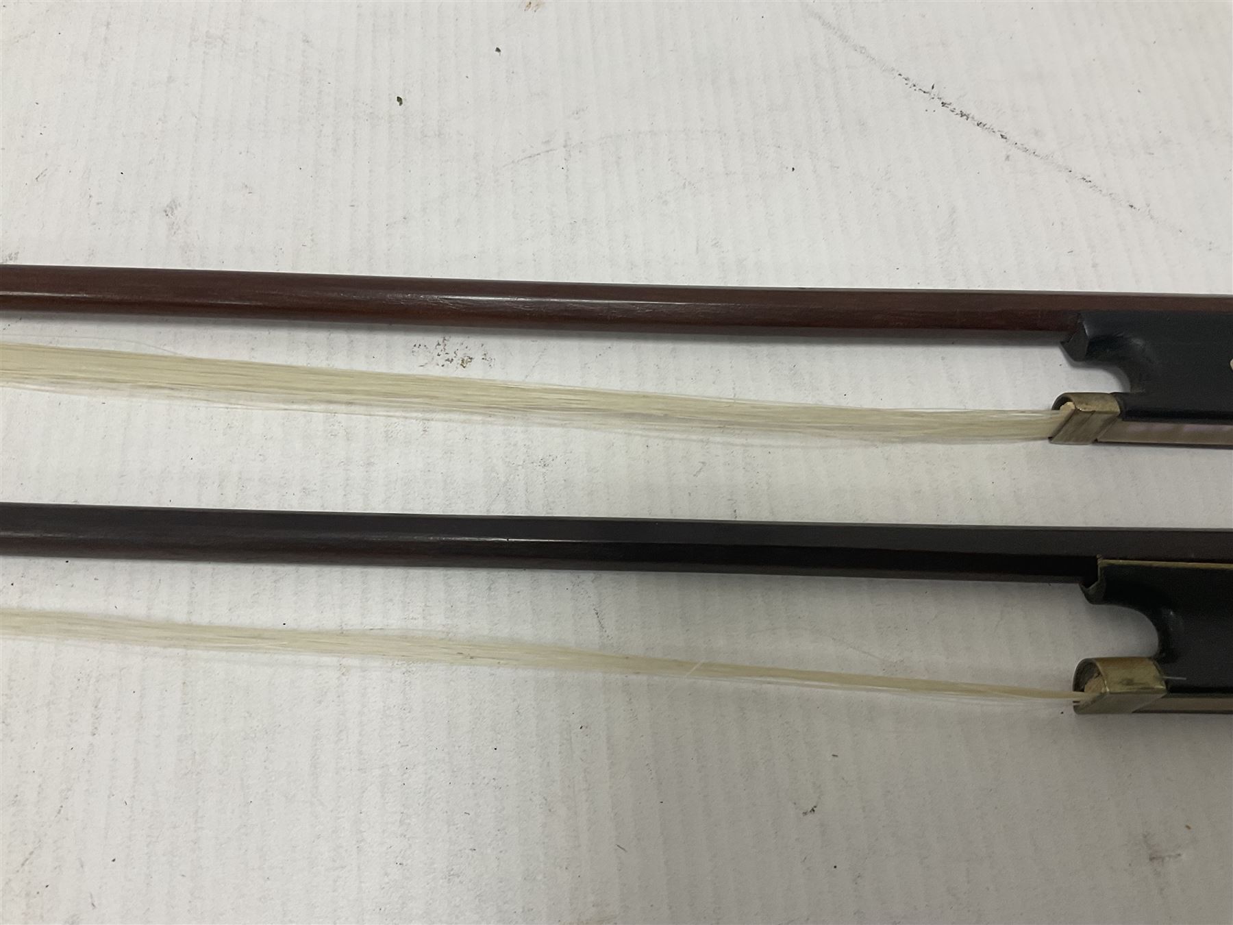 Two wooden violin bows - Image 6 of 12