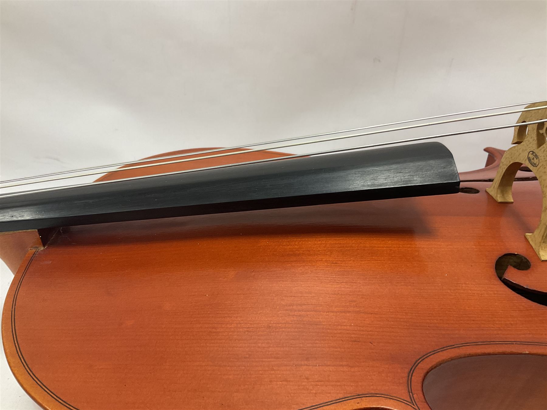 3/4 size cello with soft case - Image 8 of 18