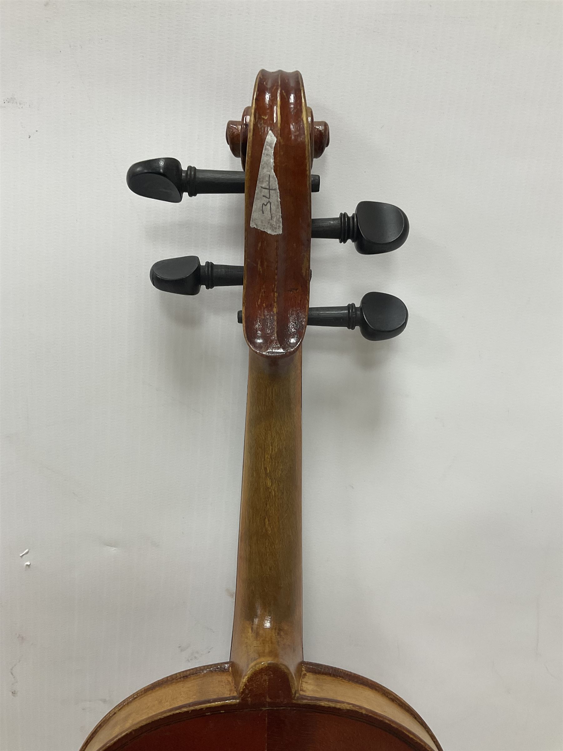 Copy of a full size Stradivarius violin - Image 12 of 15