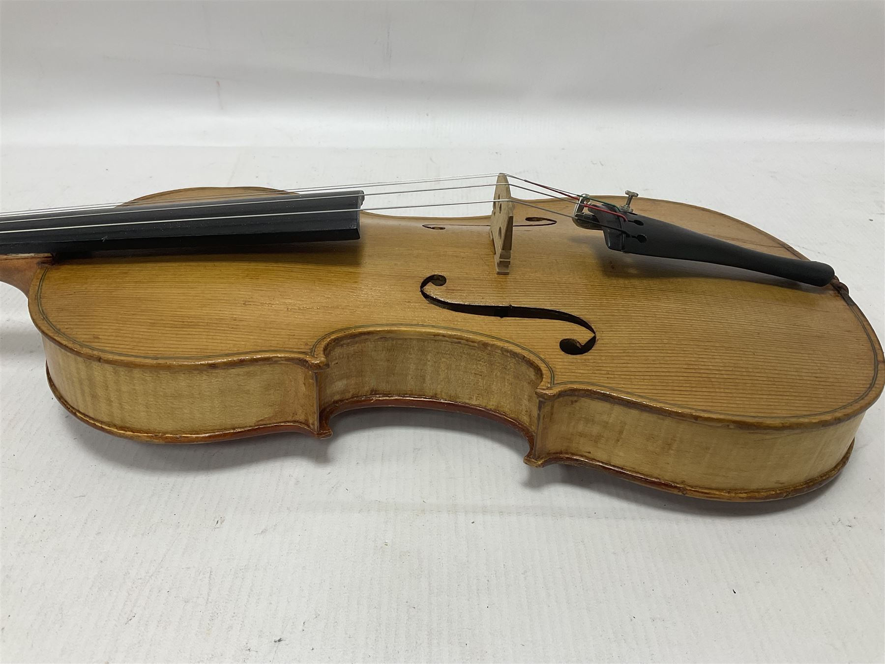 Copy of a full size Stradivarius violin - Image 7 of 15