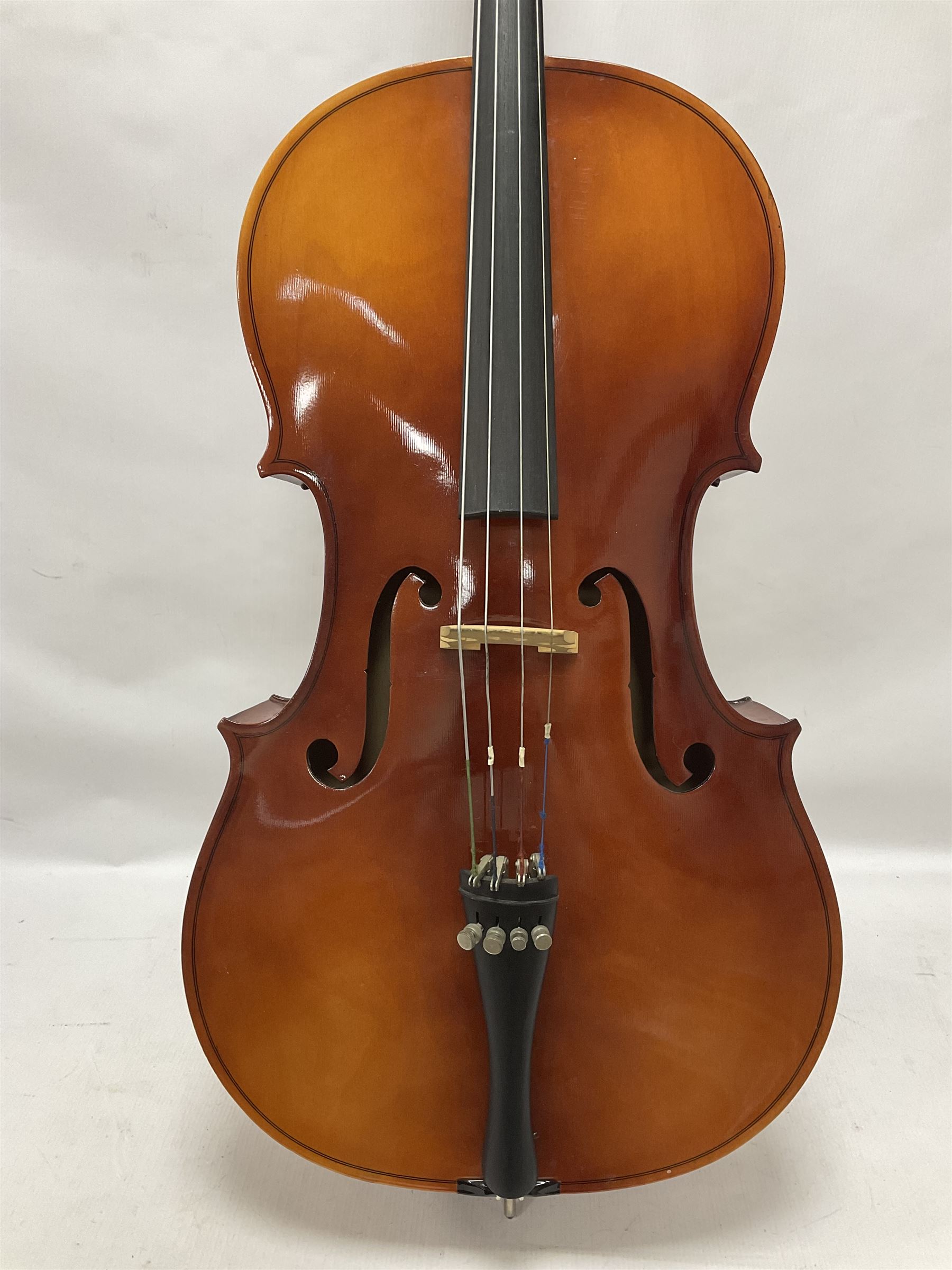 3/4 size student cello manufactured in Czechoslovakia - Image 3 of 19