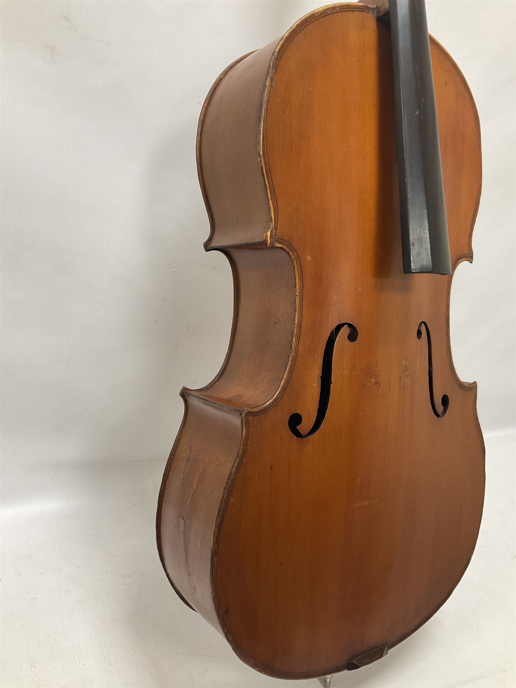 1/2 size French Mediofino cello c1890 - Image 4 of 15