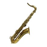 French Henri Selmer 1935 Radio Improved Tenor B flat Saxophone No 20344