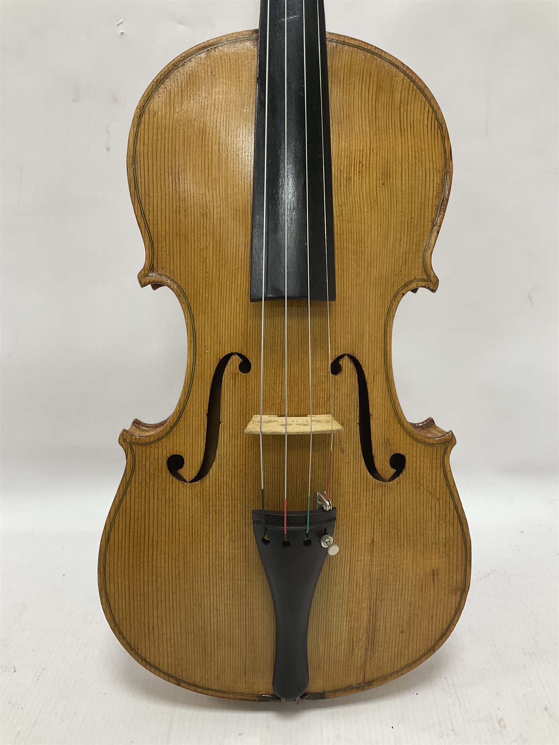 Copy of a full size Stradivarius violin - Image 2 of 15