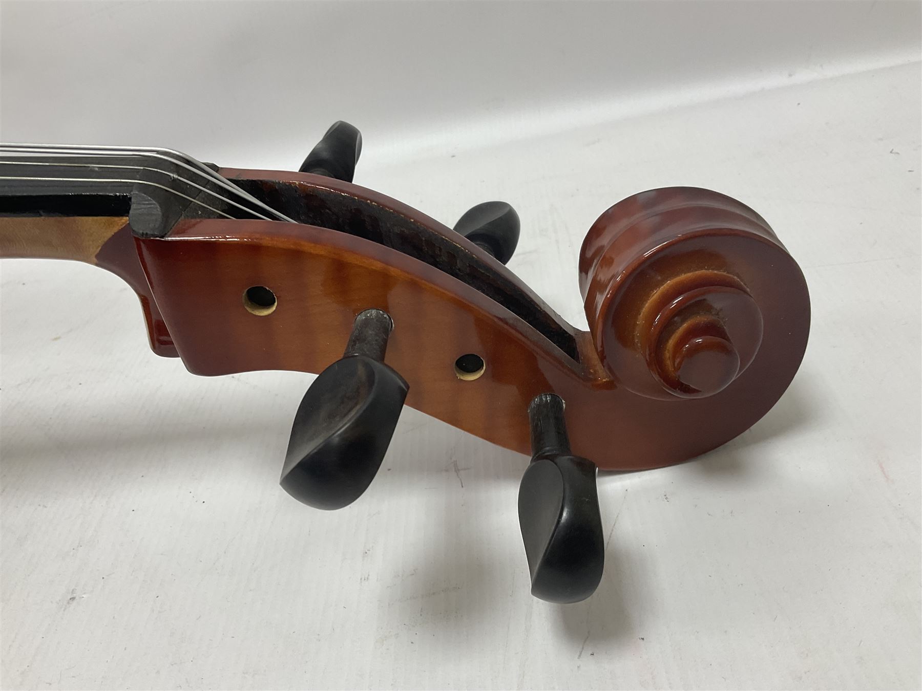 3/4 size student cello manufactured in Czechoslovakia - Image 10 of 19