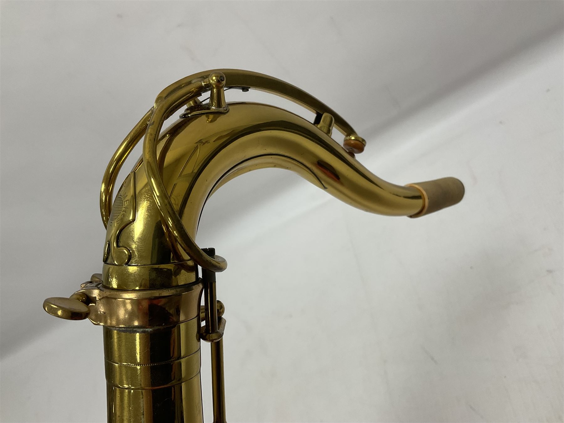 French Henri Selmer 1935 Radio Improved Tenor B flat Saxophone No 20344 - Image 21 of 28