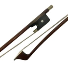 Cello bow possibly made from pernambuco or Brazilwood
