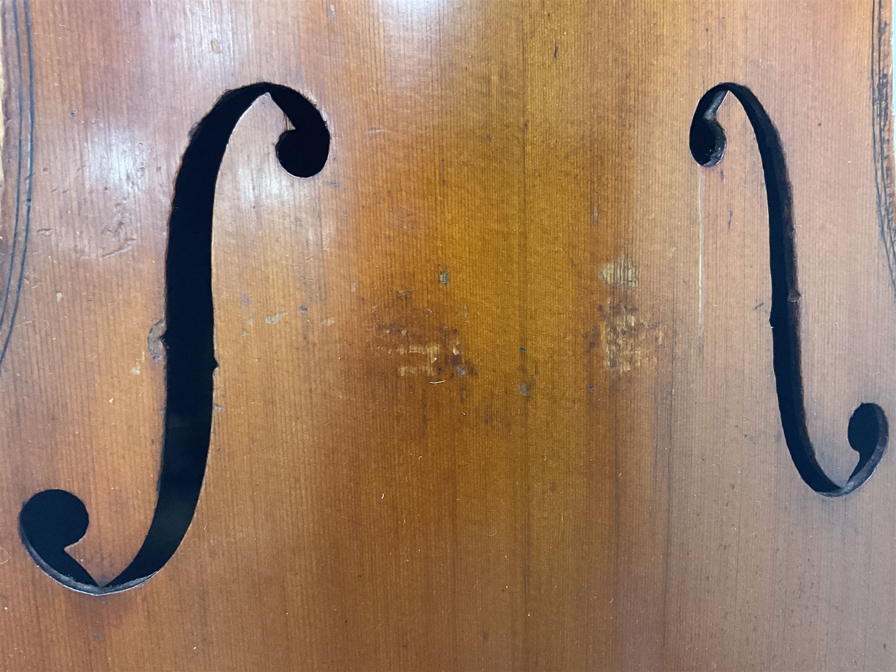 1/2 size French Mediofino cello c1890 - Image 3 of 15