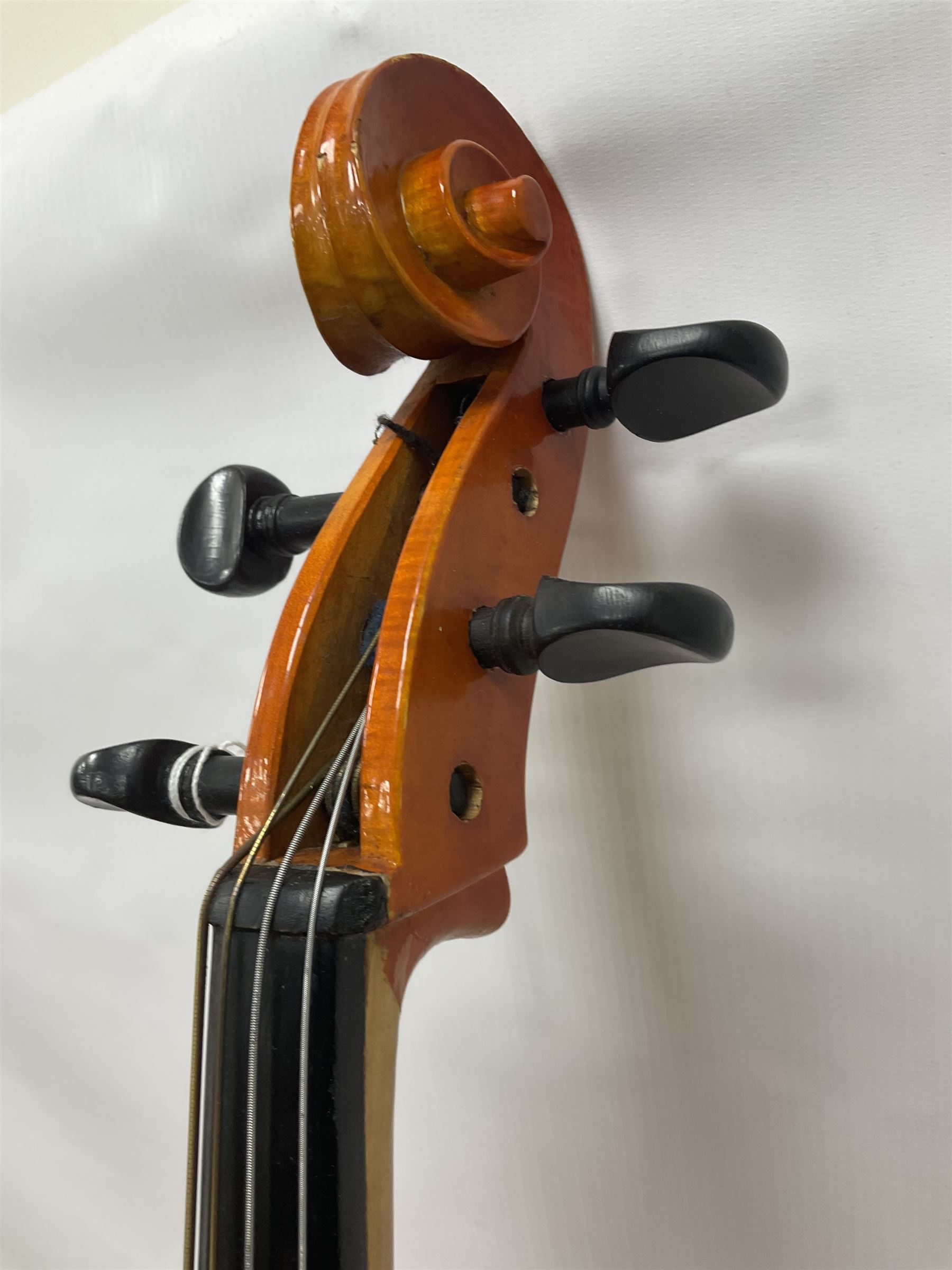 1/4 size Stentor student cello in a soft case - Image 11 of 20