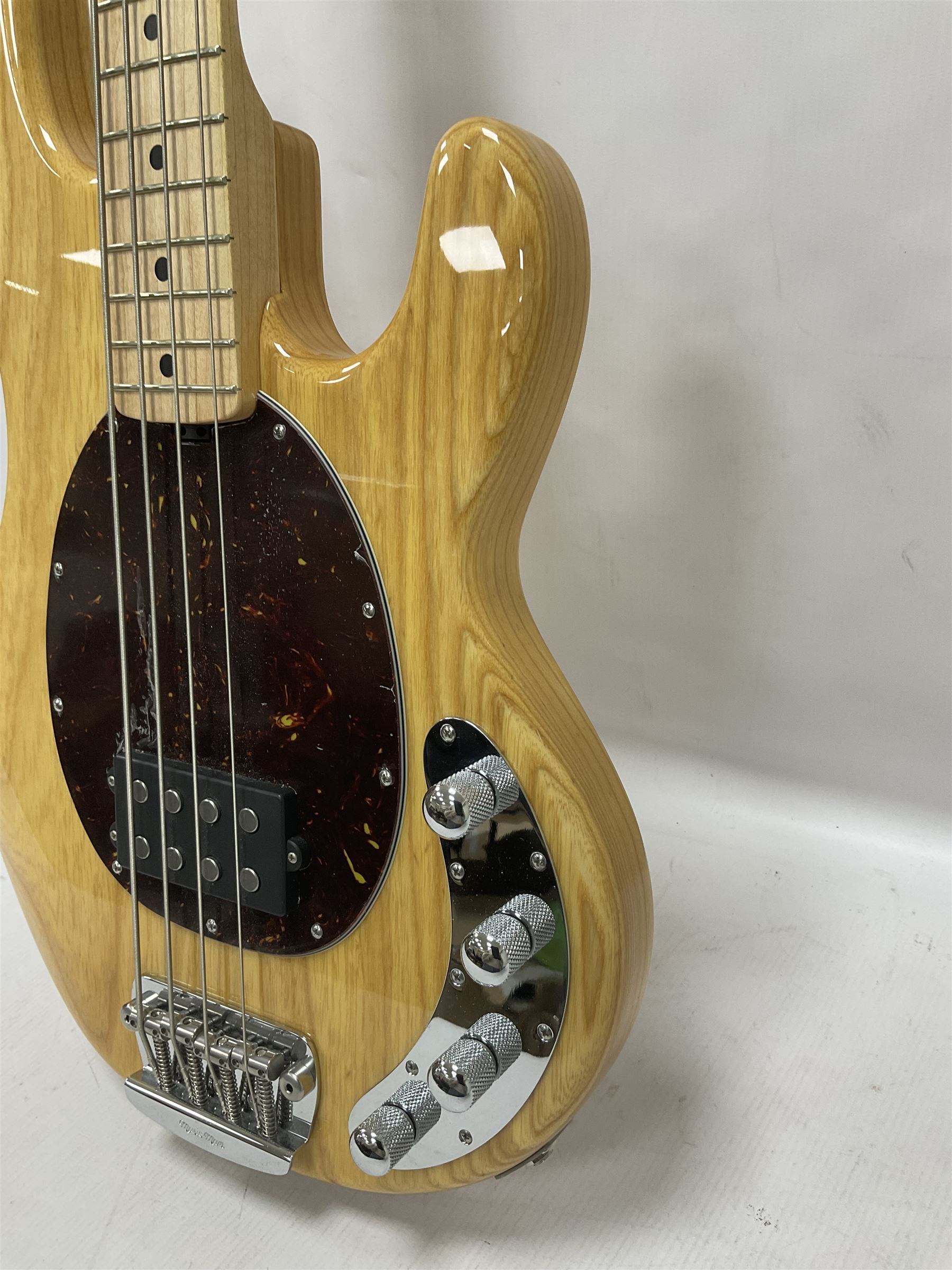 Ernie Ball Music Man Sting Ray 4 string bass guitar - Image 9 of 24
