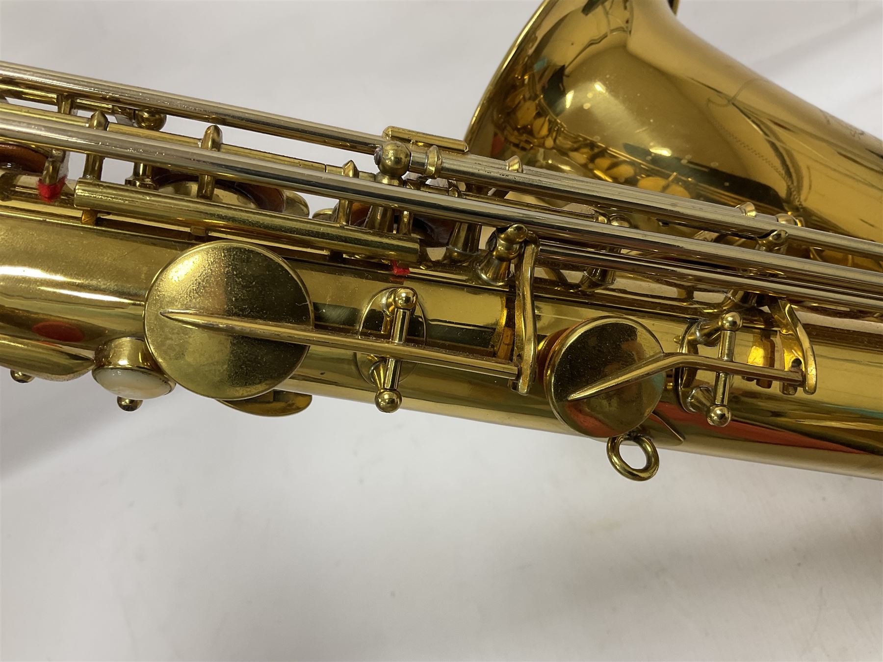 French Henri Selmer 1935 Radio Improved Tenor B flat Saxophone No 20344 - Image 16 of 28