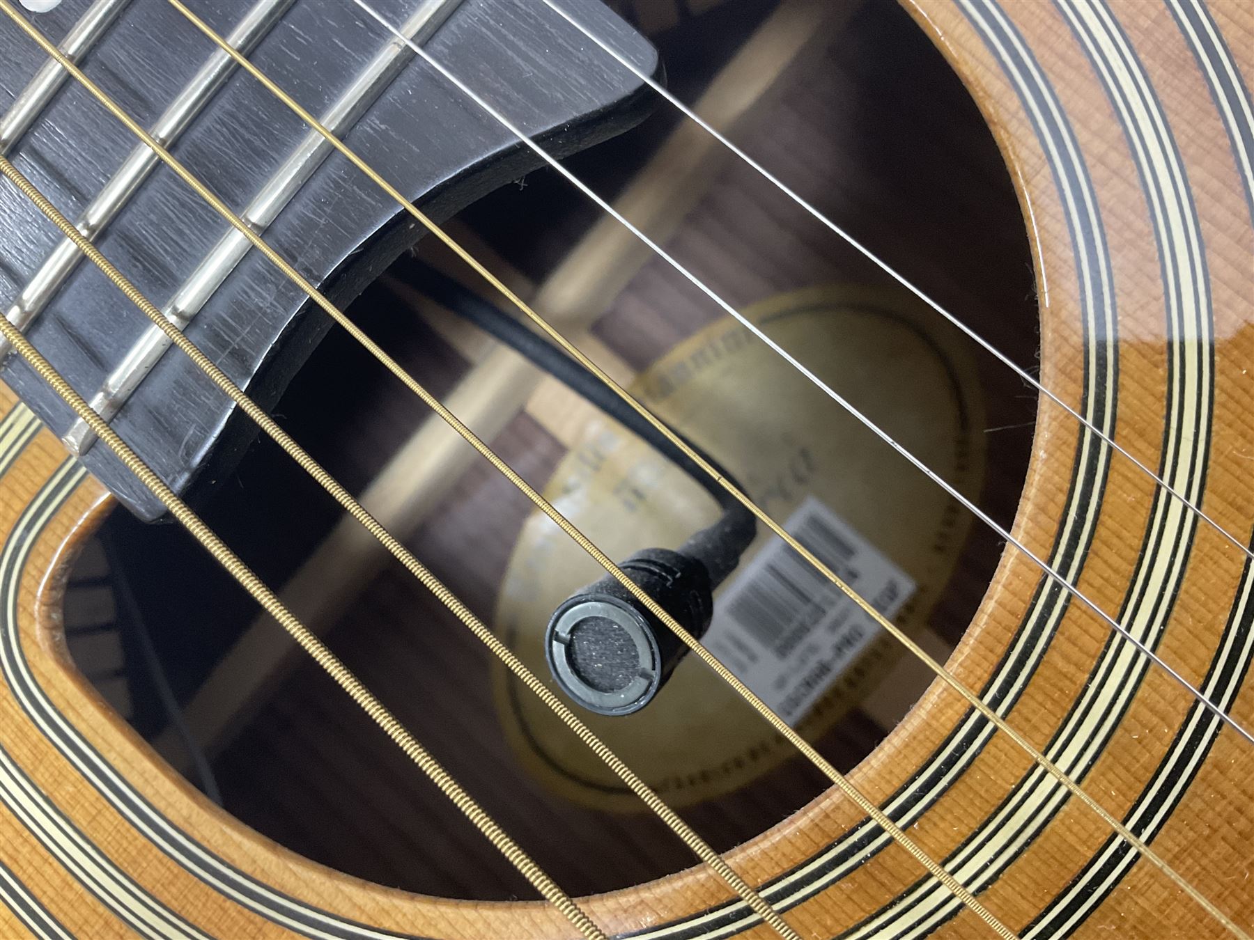 Brazilian Giannini Craviola six string acoustic guitar - Image 21 of 21