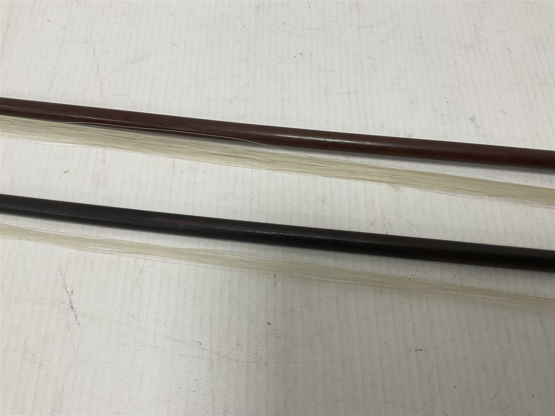 Two wooden violin bows - Image 7 of 12