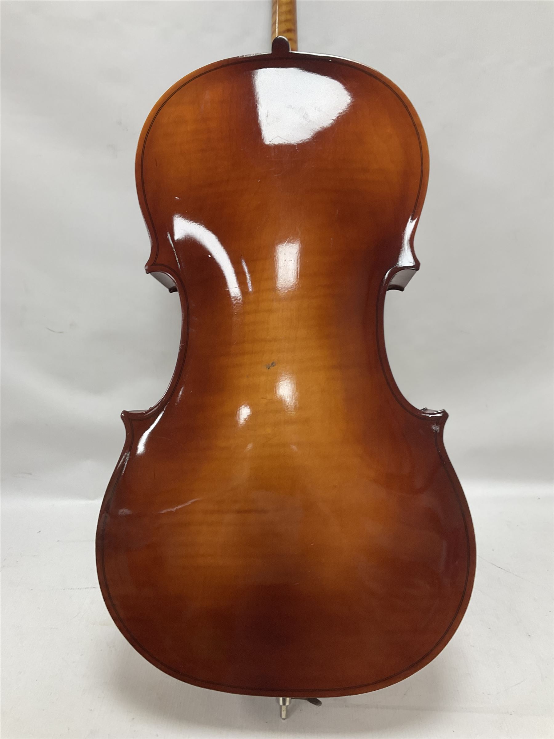 3/4 size student cello manufactured in Czechoslovakia - Image 18 of 19