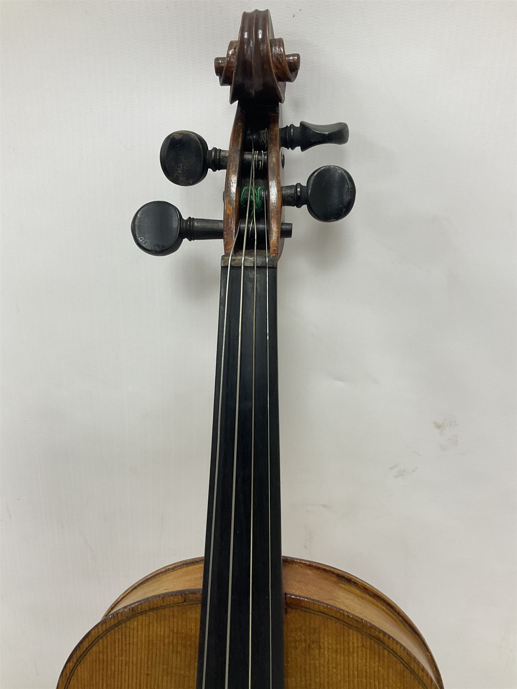 Copy of a full size Stradivarius violin - Image 4 of 12