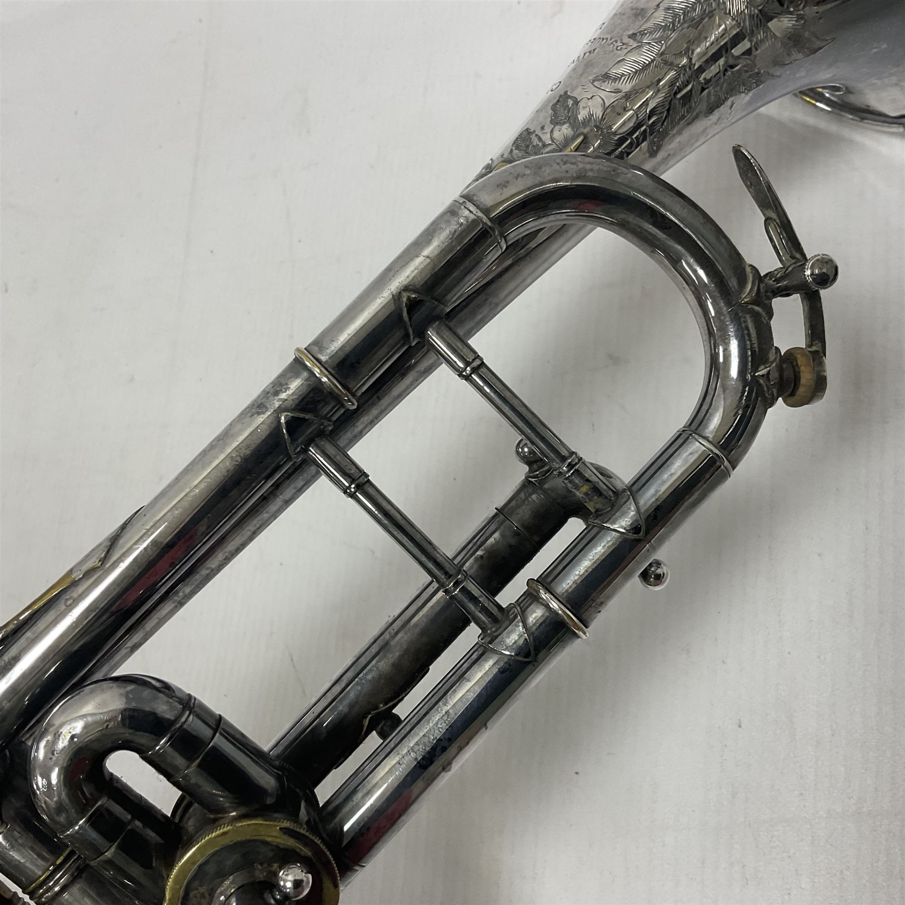Victorian Class A silver plated trumpet retailed by Kitchen & Co - Image 14 of 23
