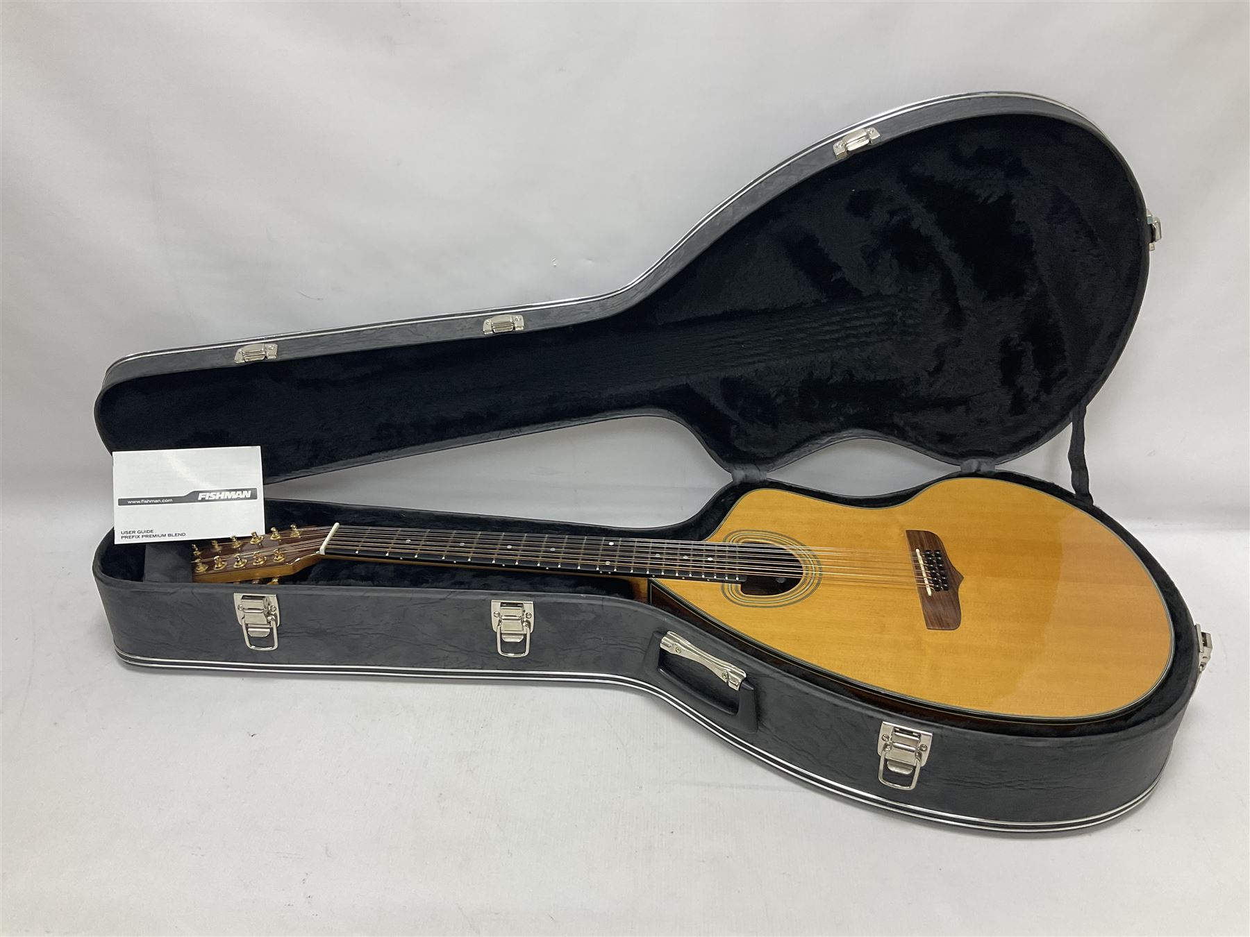 Brazilian Giannini Craviola twelve string acoustic guitar - Image 3 of 22