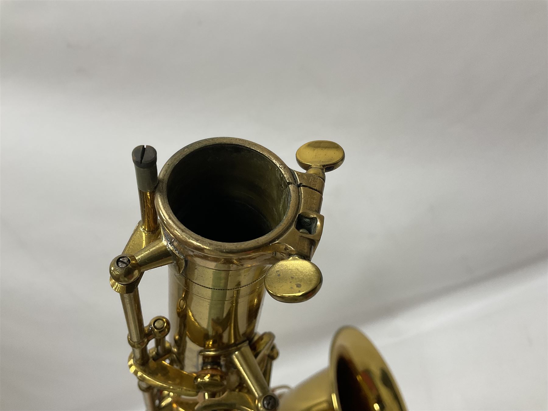 French Henri Selmer 1935 Radio Improved Tenor B flat Saxophone No 20344 - Image 25 of 28