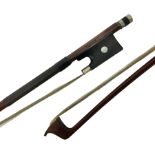 Full length hexagonal shaft violin bow