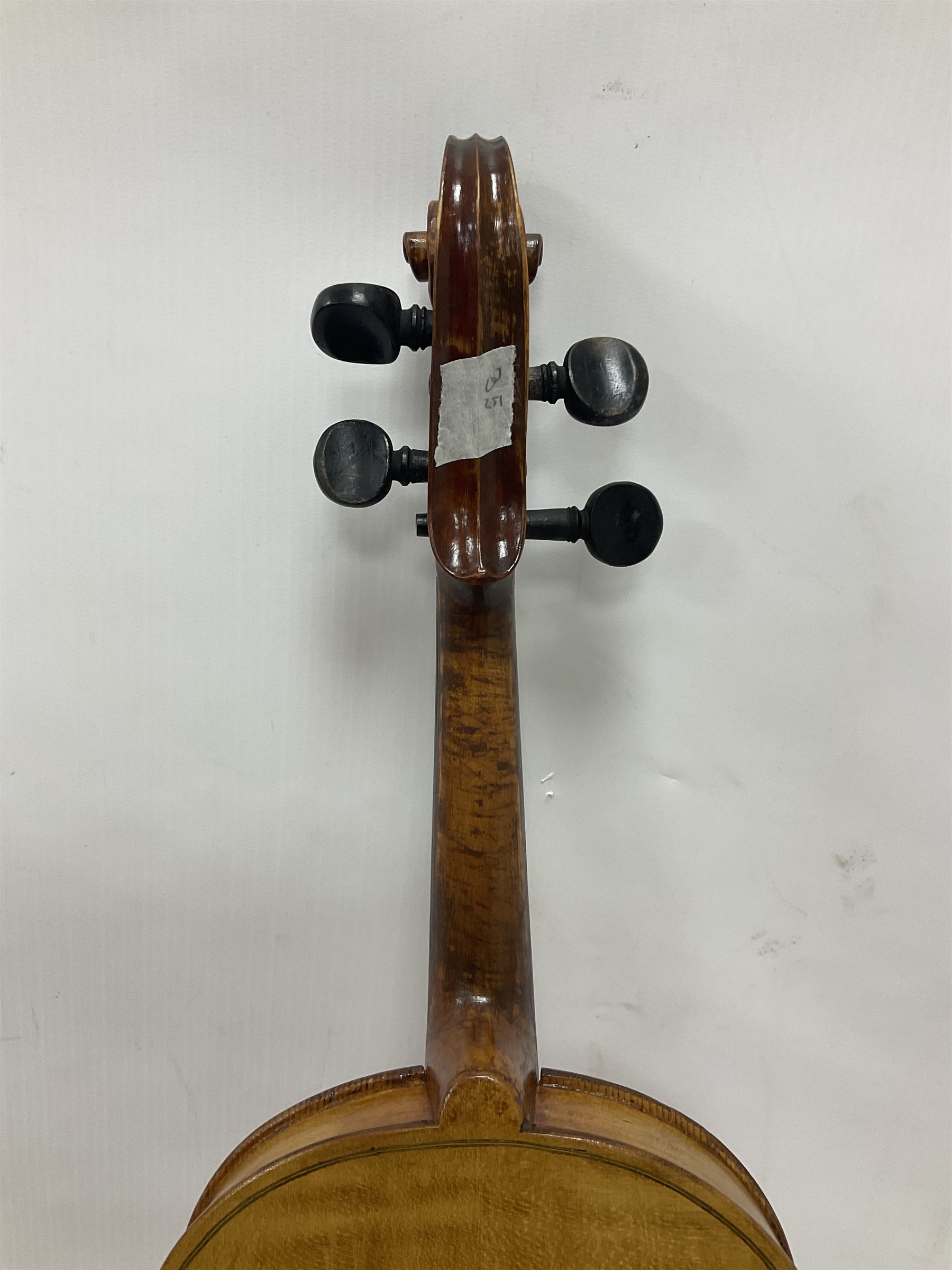 Copy of a full size Stradivarius violin - Image 9 of 12