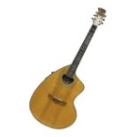 Brazilian Giannini Craviola six string acoustic guitar