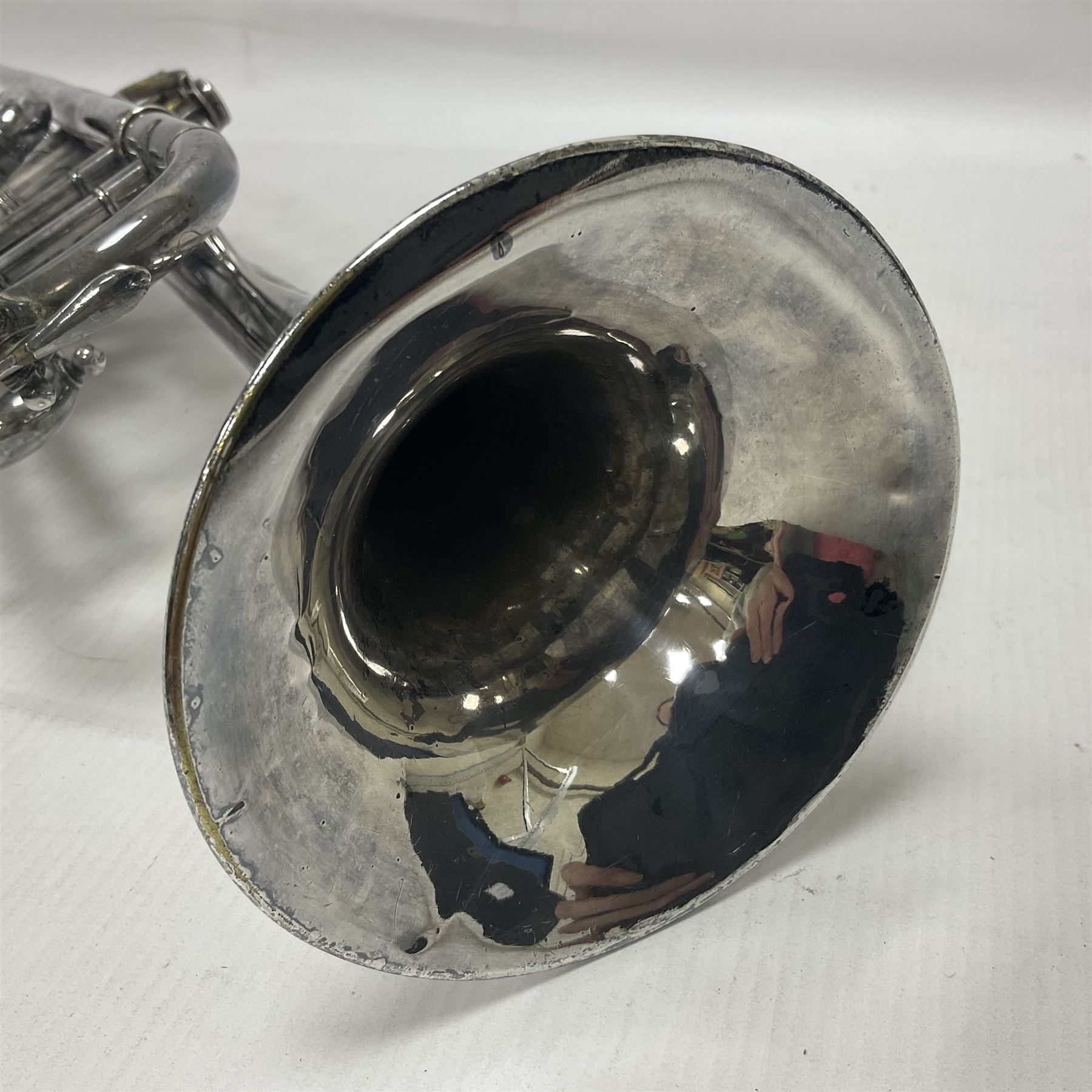 Victorian Class A silver plated trumpet retailed by Kitchen & Co - Image 20 of 23