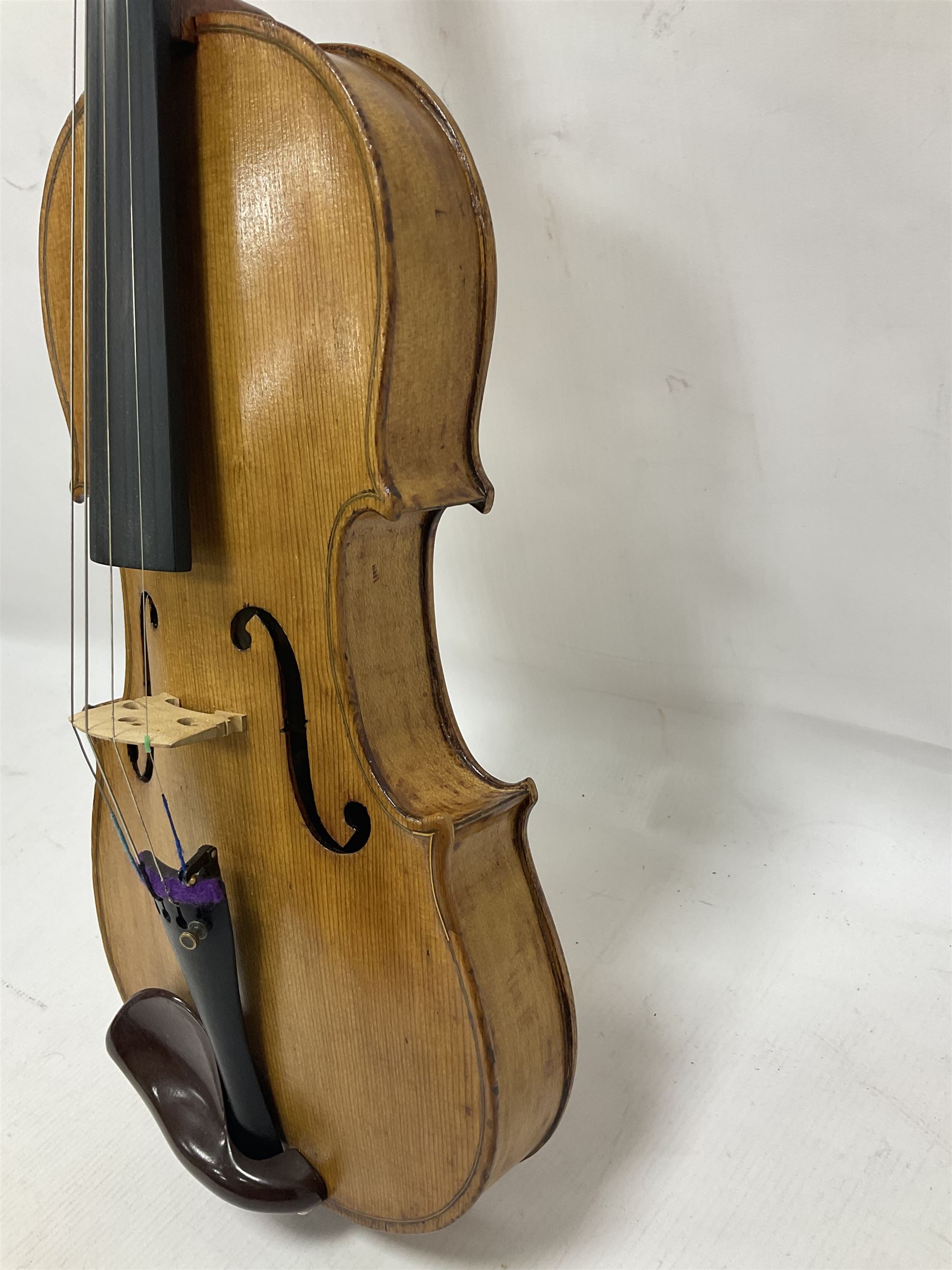 Copy of a full size Stradivarius violin - Image 7 of 12