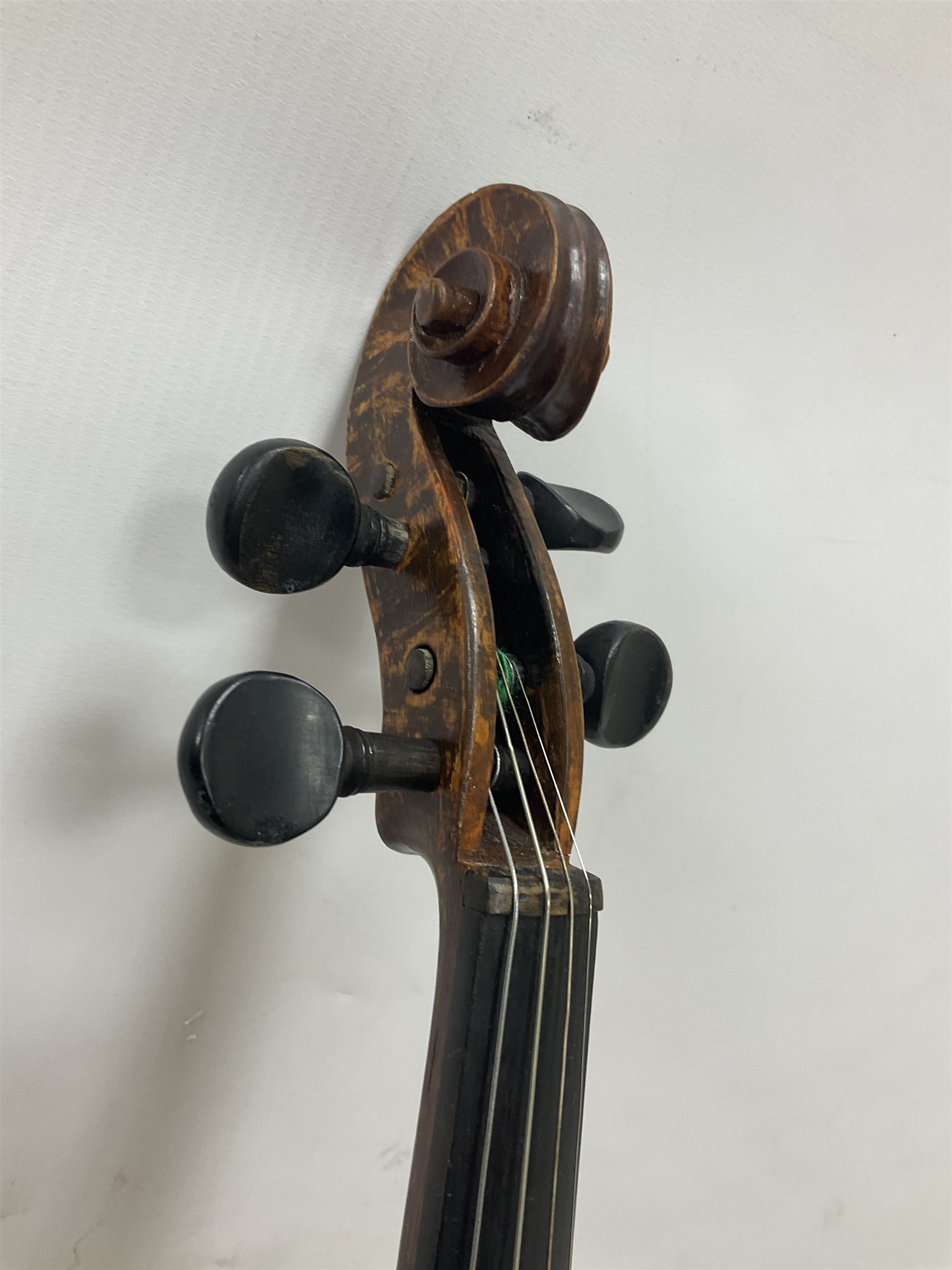 Copy of a full size Stradivarius violin - Image 6 of 12