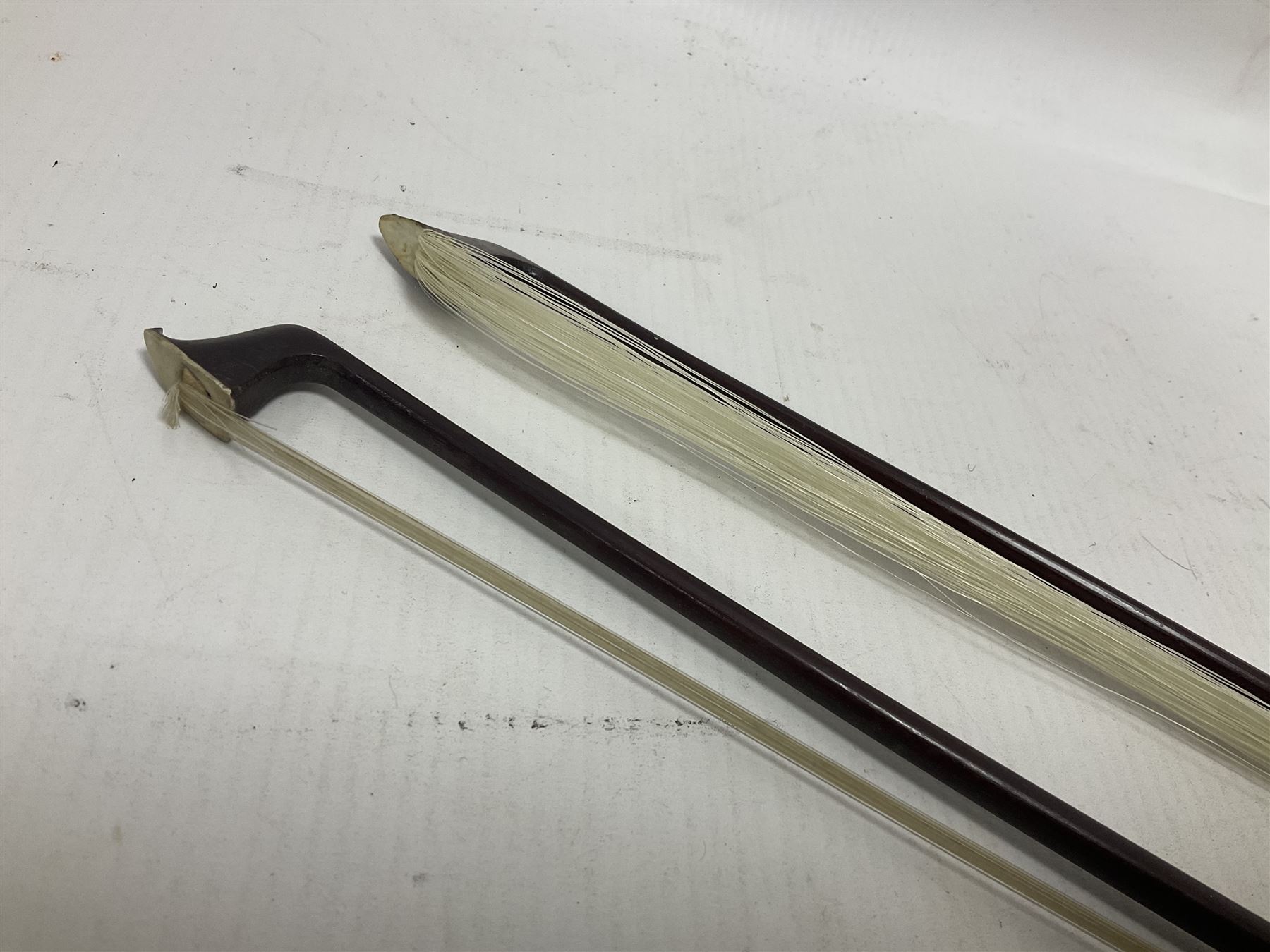 Two wooden violin bows - Image 12 of 13