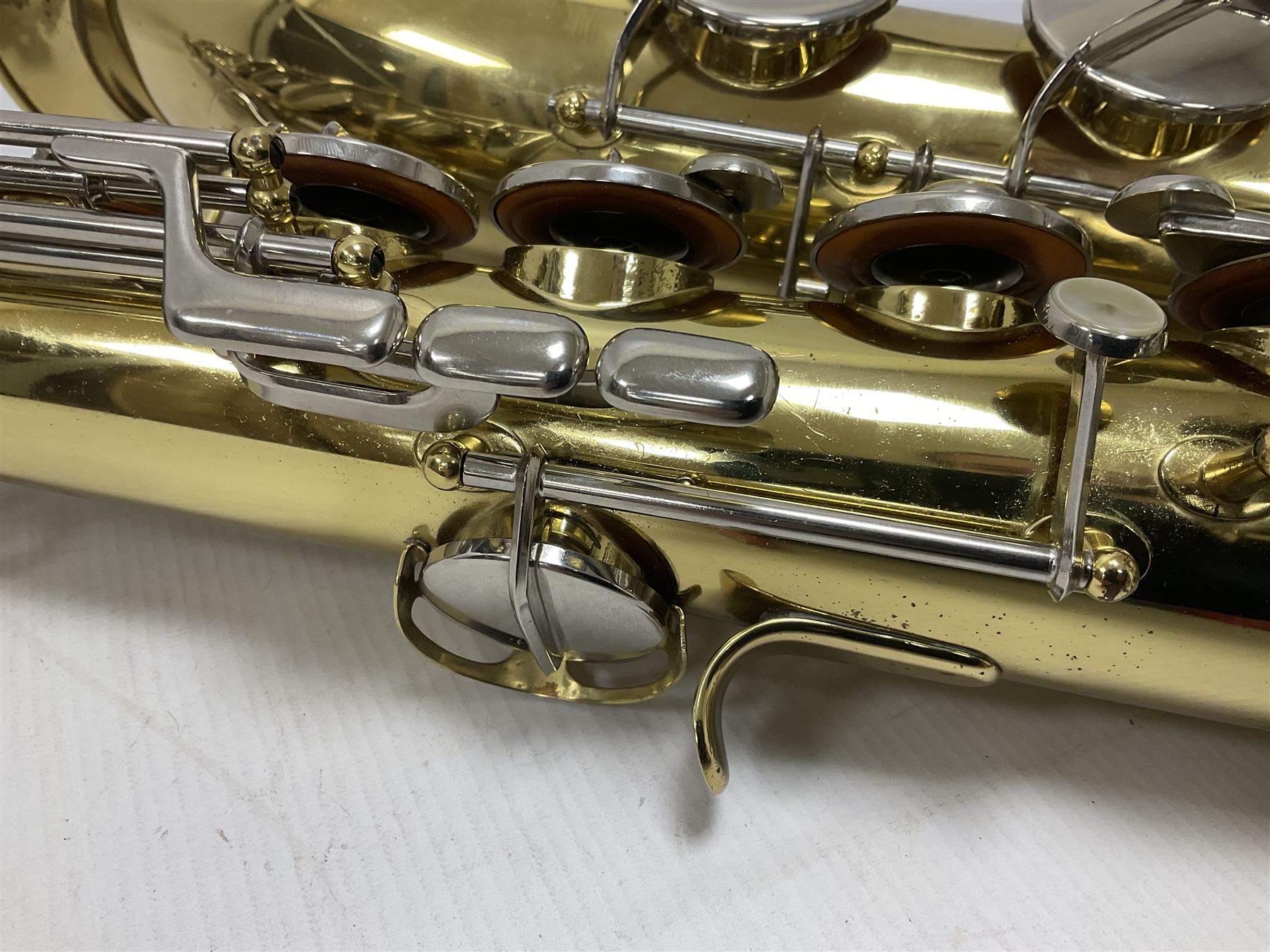 Lafleur by Boosey & Hawkes student tenor saxophone in fitted case with accessories - Image 13 of 29