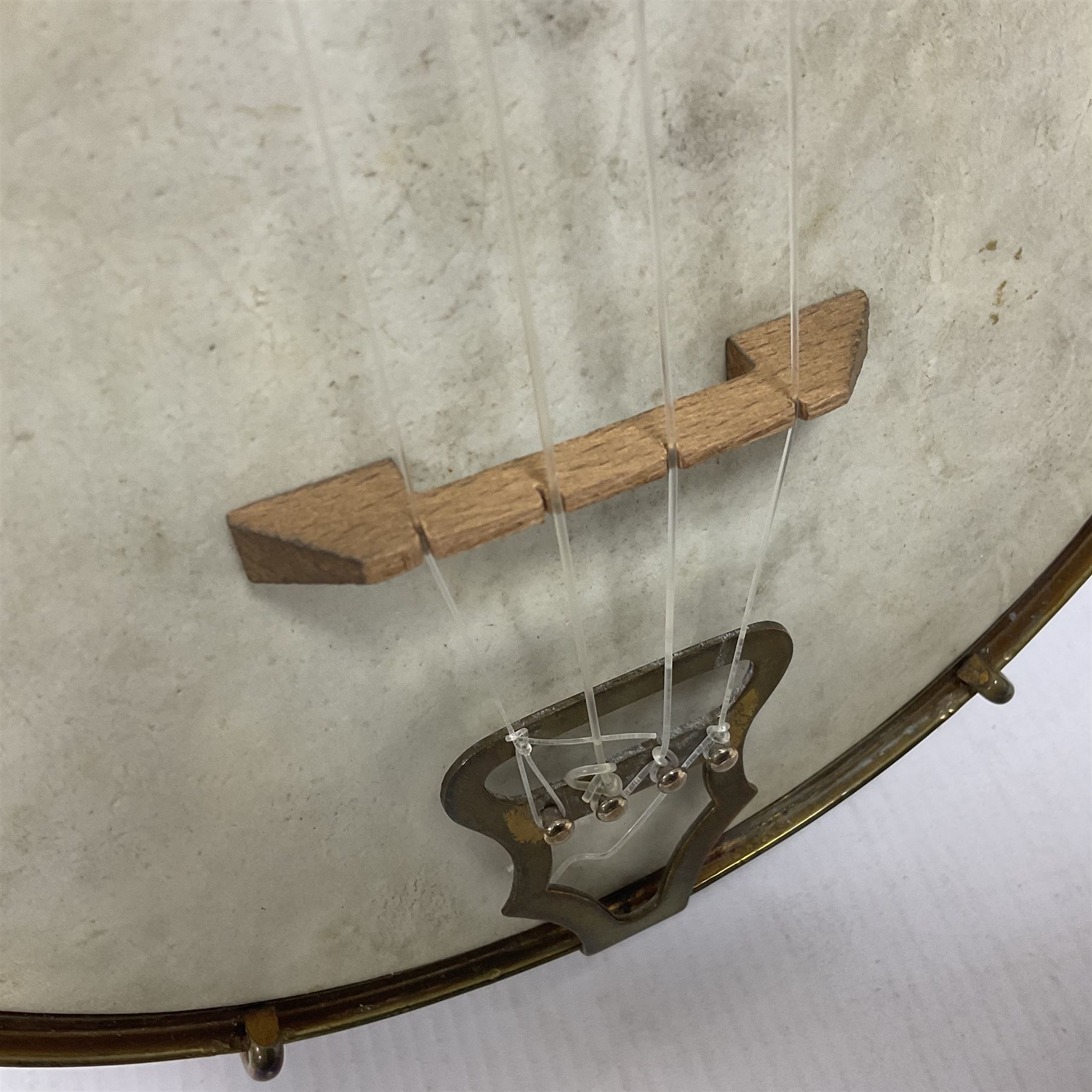 English Sunray 4-string mandolin in a shaped hard case - Image 3 of 20