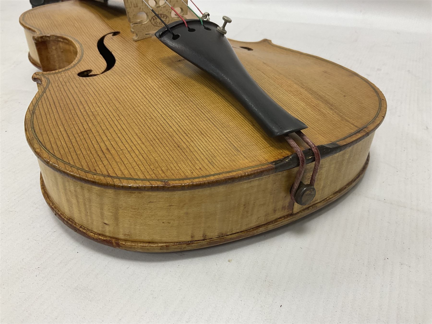 Copy of a full size Stradivarius violin - Image 15 of 15