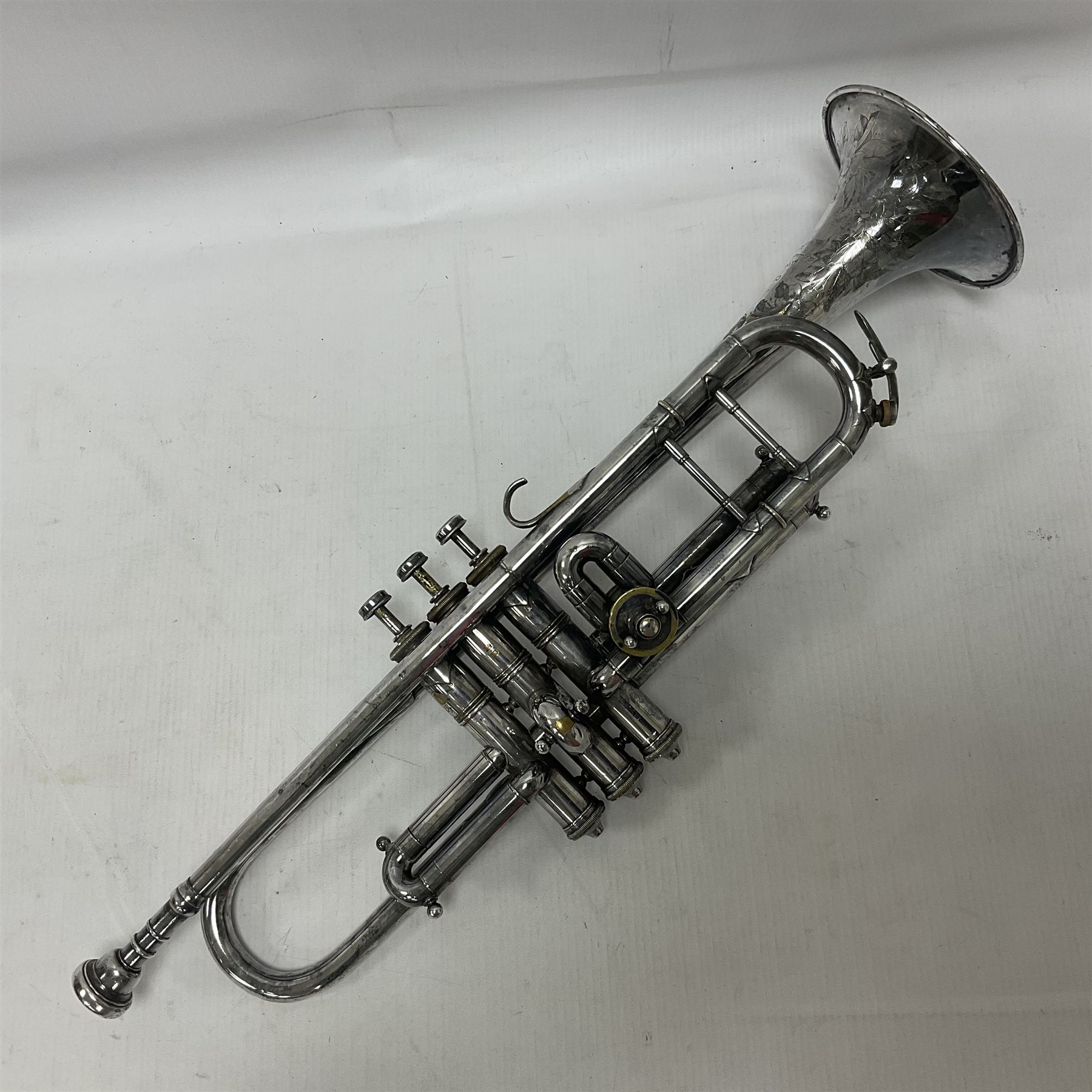 Victorian Class A silver plated trumpet retailed by Kitchen & Co - Image 4 of 23