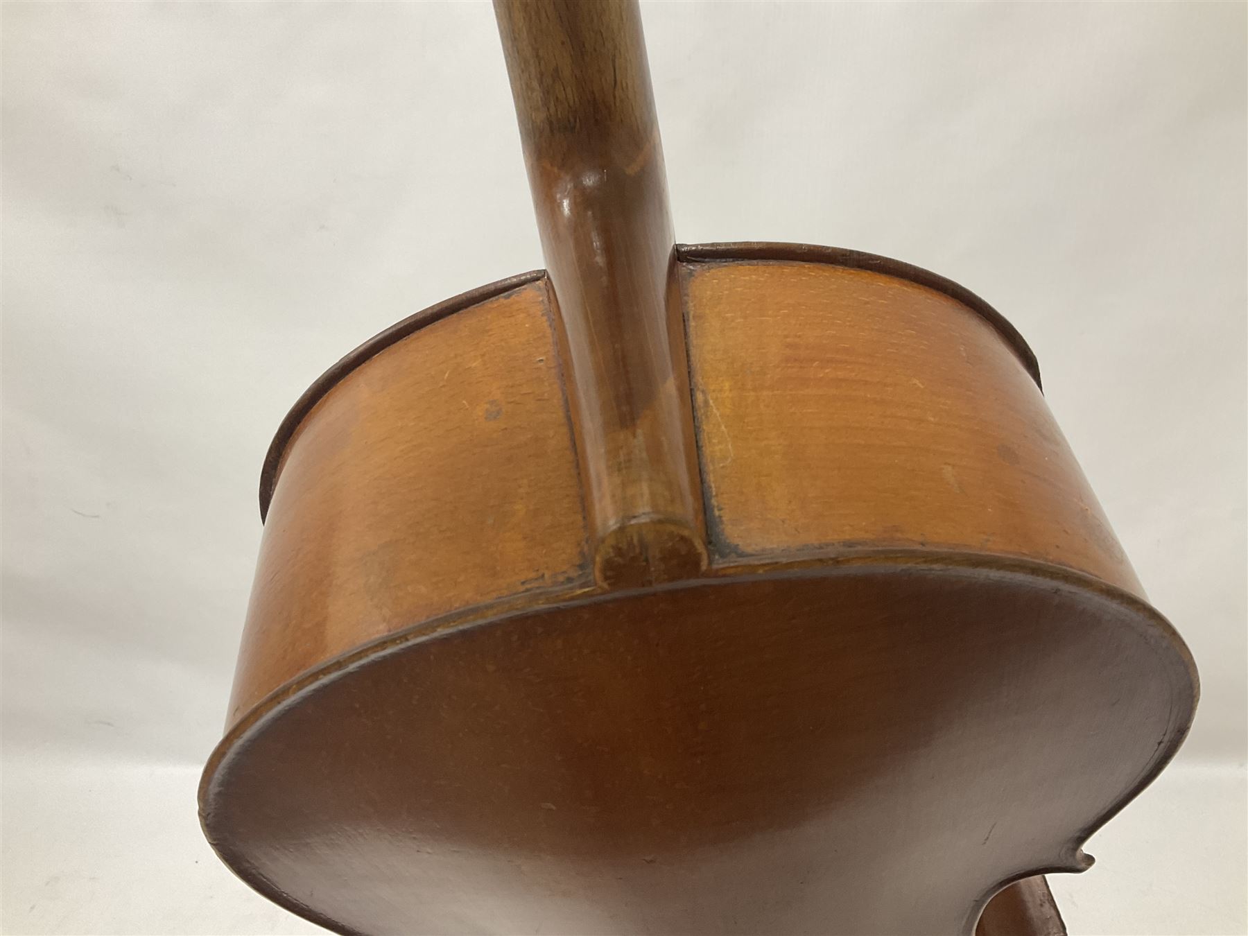 1/2 size French Mediofino cello c1890 - Image 11 of 15