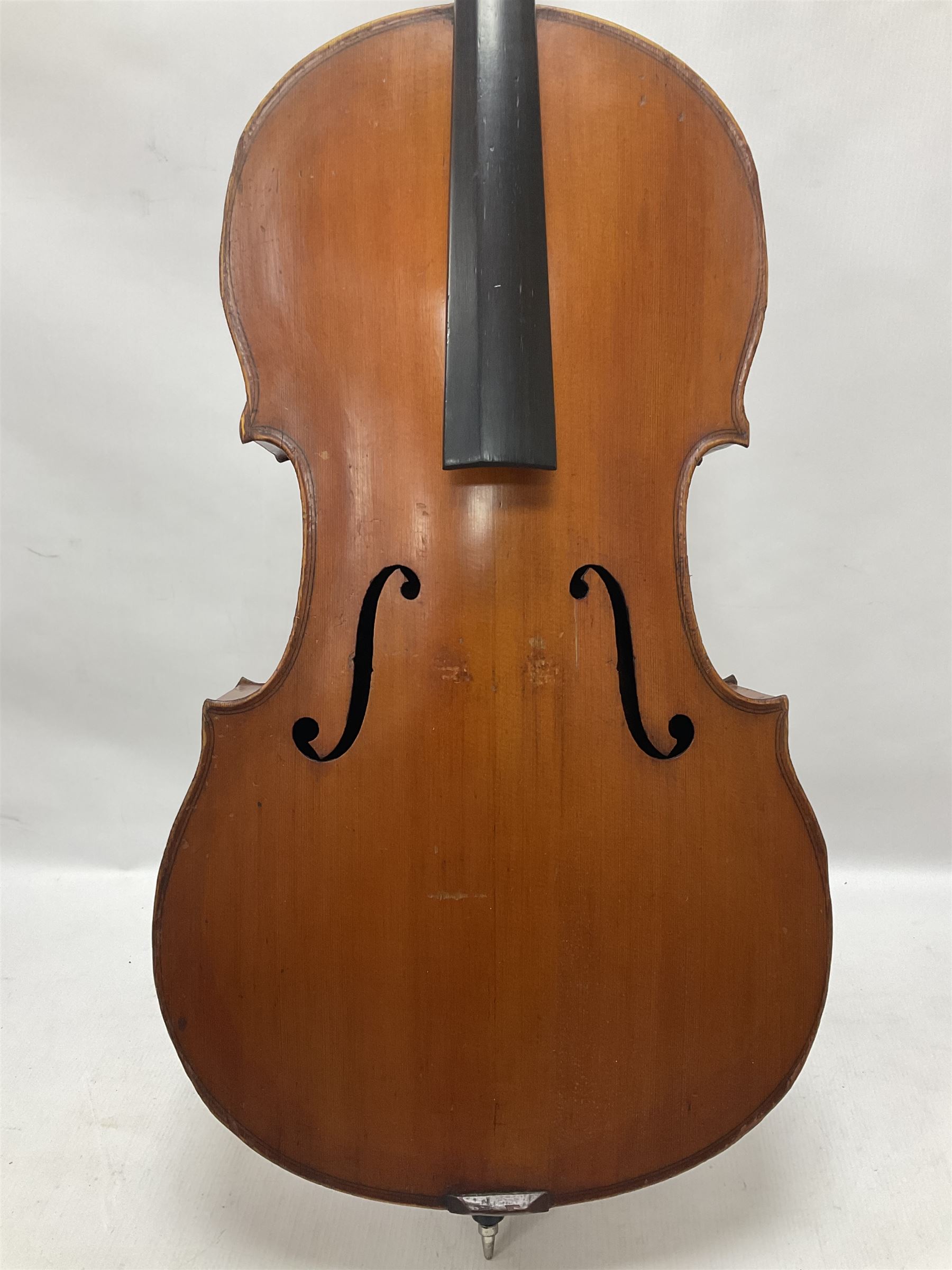 1/2 size French Mediofino cello c1890 - Image 2 of 15