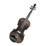 Neuner & Hornstiner early 20th century half size violin c1900