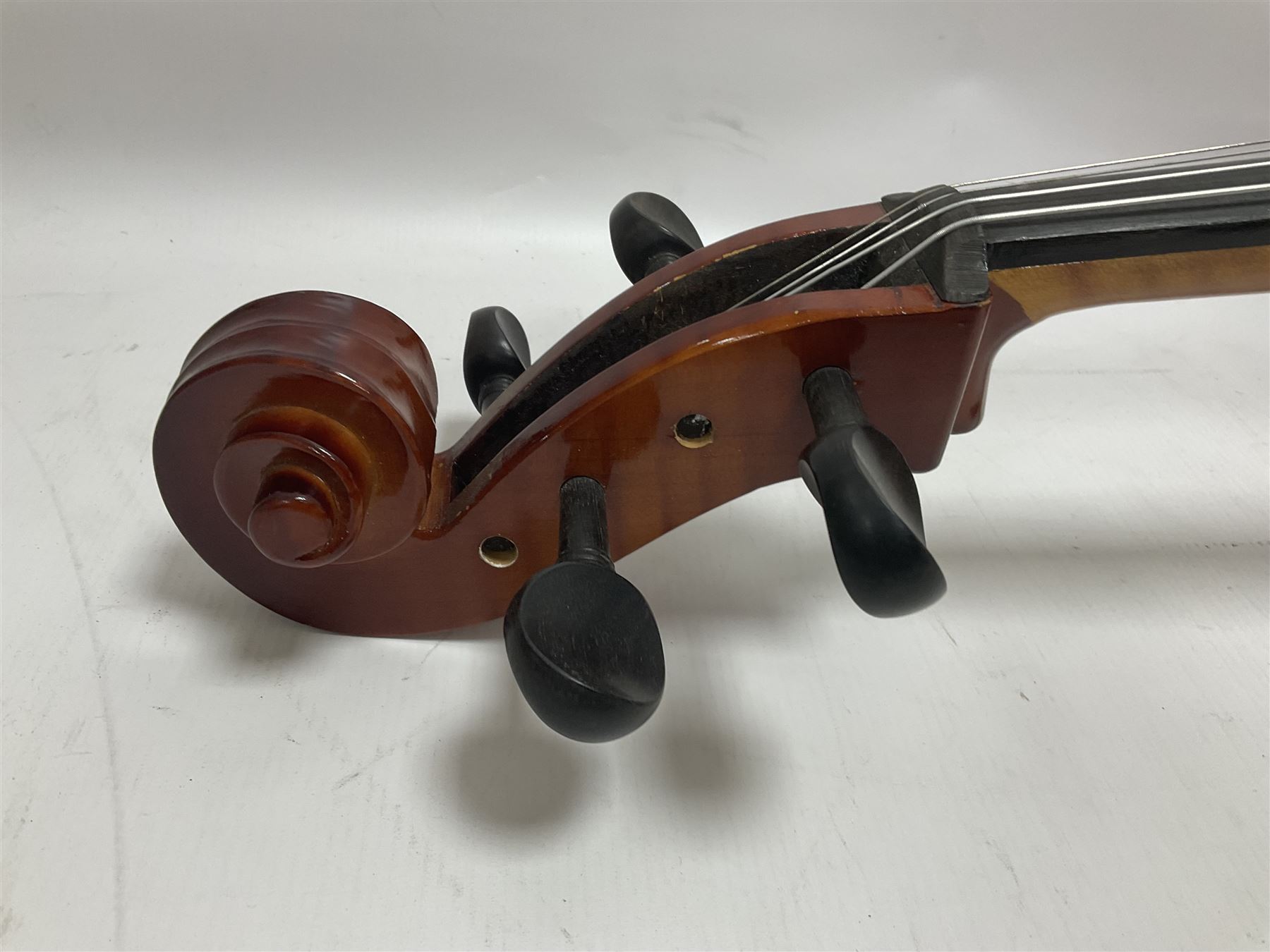 3/4 size student cello manufactured in Czechoslovakia - Image 11 of 19